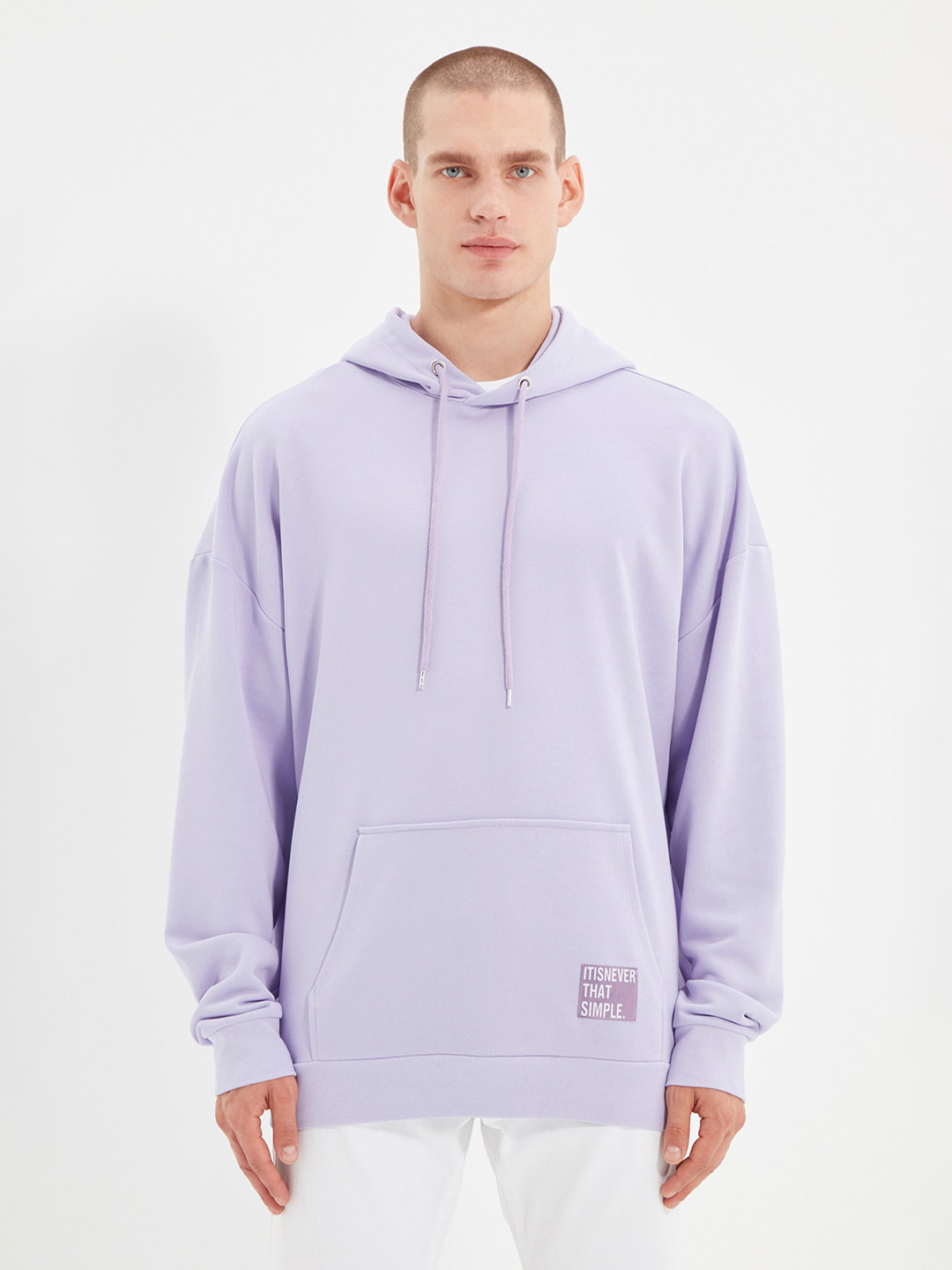 

Trendyol Hooded Regular Sweatshirt, Purple