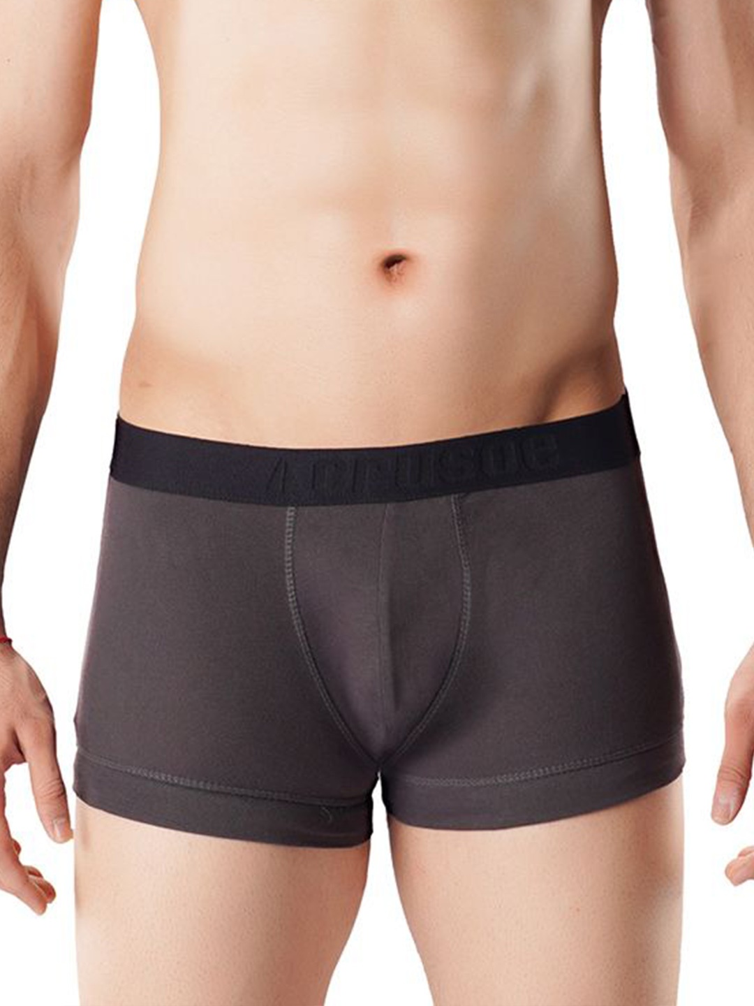 

Crusoe Men Pack Of 2 Antimicrobial Trunks CRU-1034-168, Charcoal