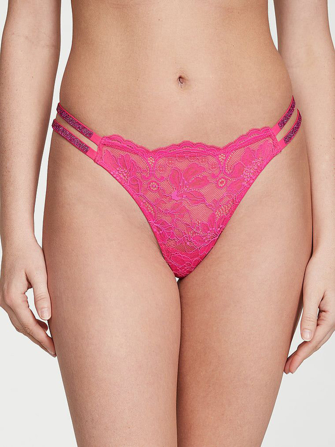 

Victoria's Secret Women Self-Designed Low-Rise Basic Brief, Pink