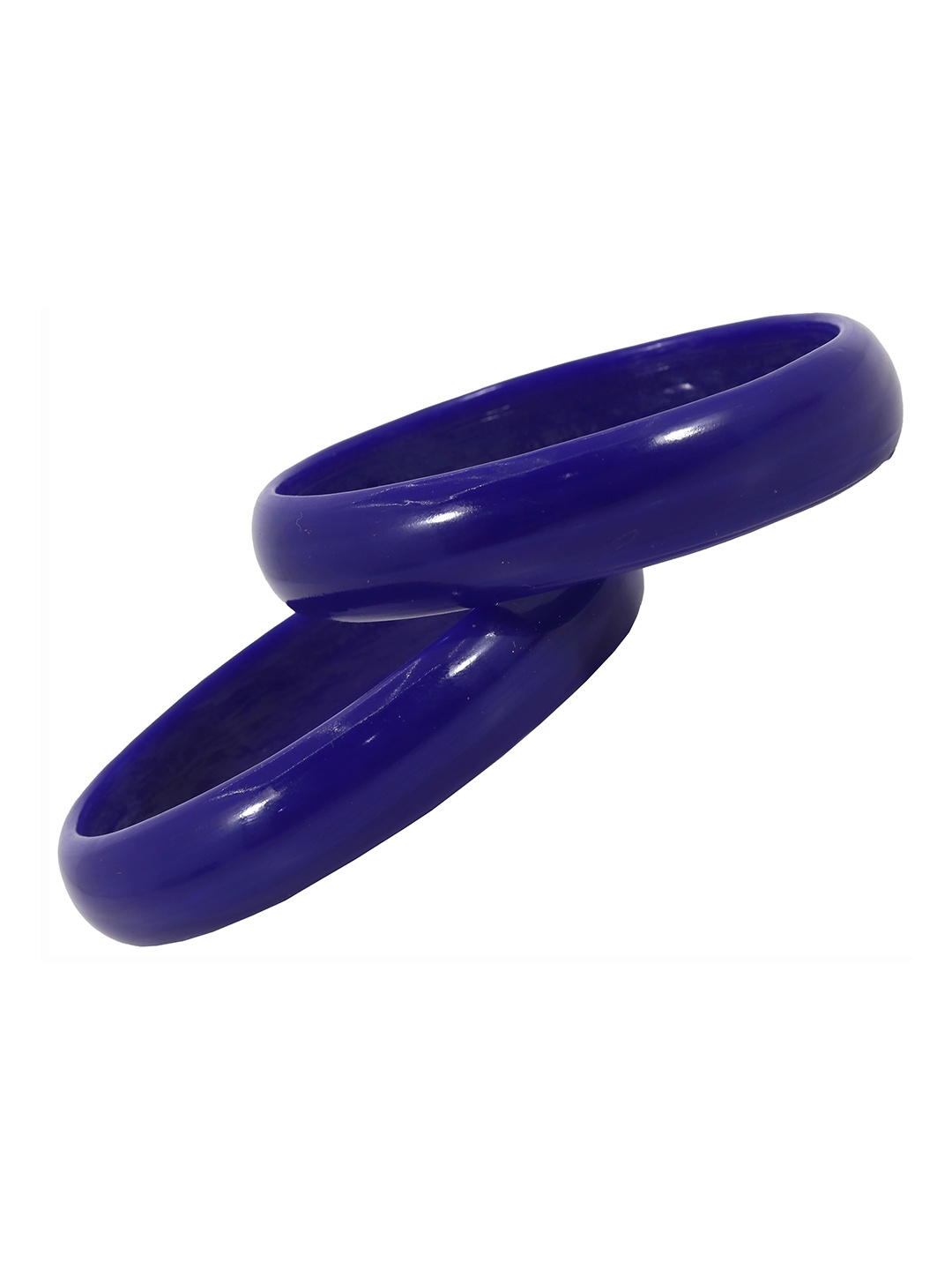 

ZULKA Set Of 2 Kada Bangles, Blue