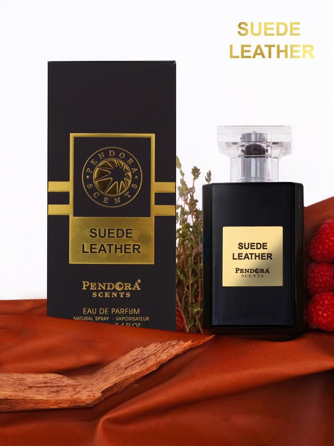 

Paris Corner Perfumes Suede Leather Pendora Scents Long Lasting Eau De Perfume- 100 ml, Transparent