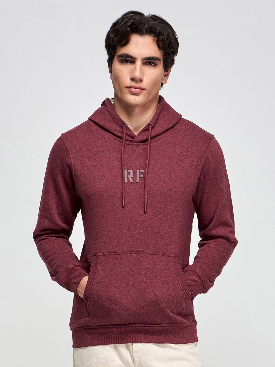 

Red Flame Men Cotton Long Sleeves Sweatshirt