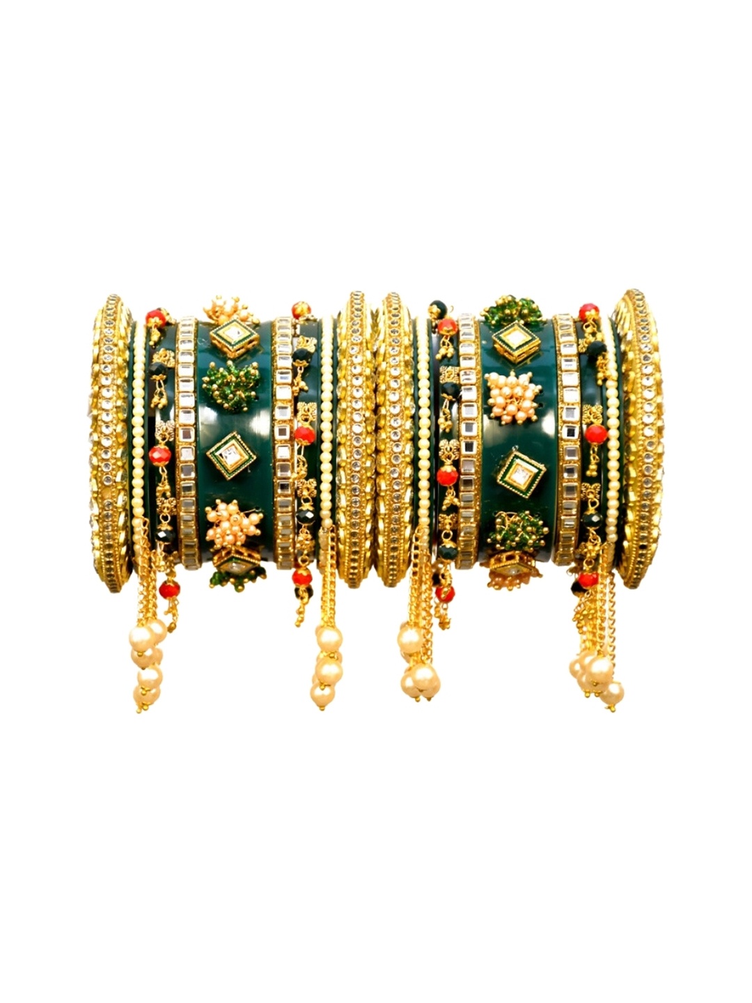 

Align Set Of 2 Gold-Plated Chudas