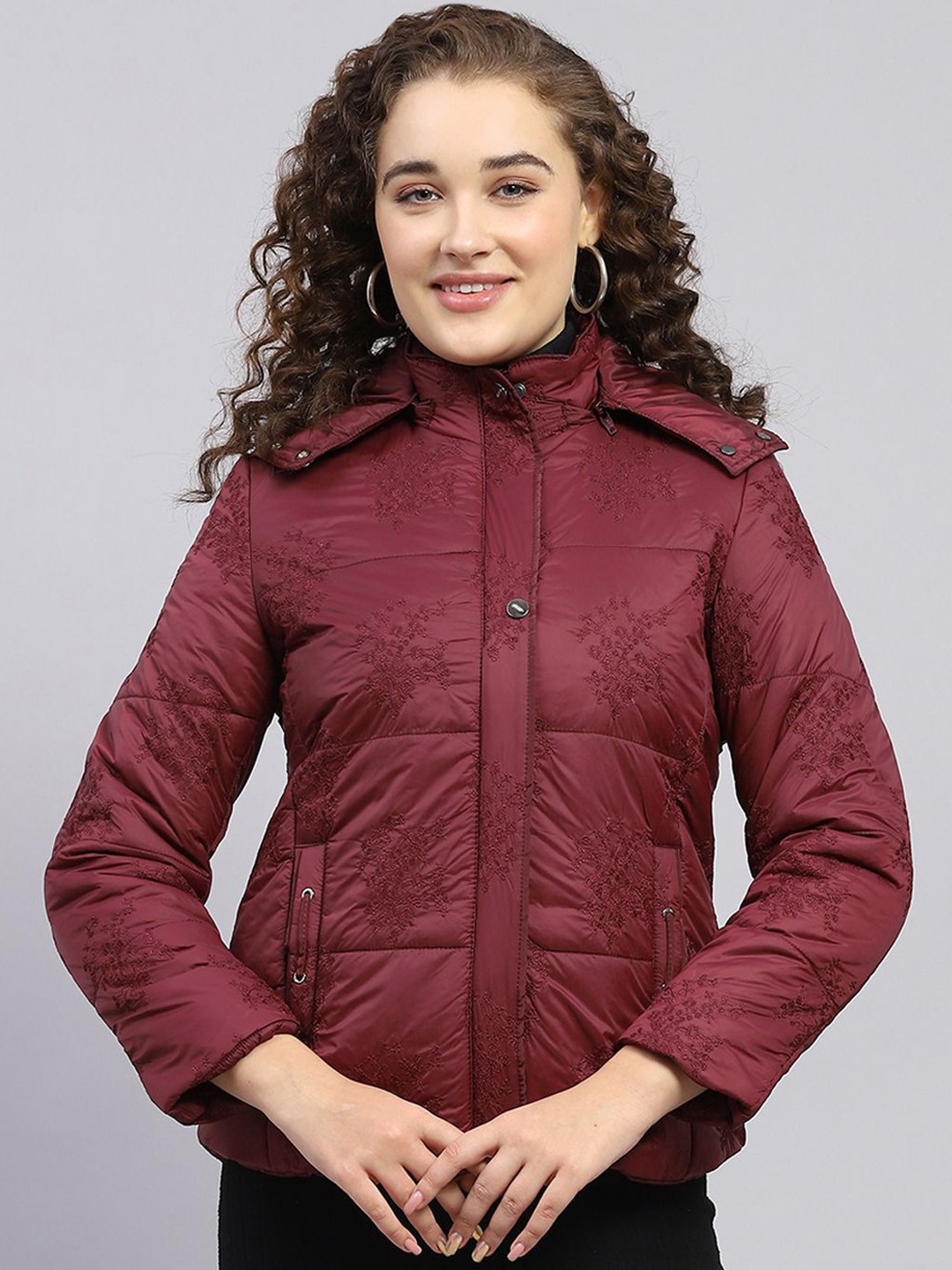 

Monte Carlo Women Lightweight Outdoor Padded Jacket, Maroon