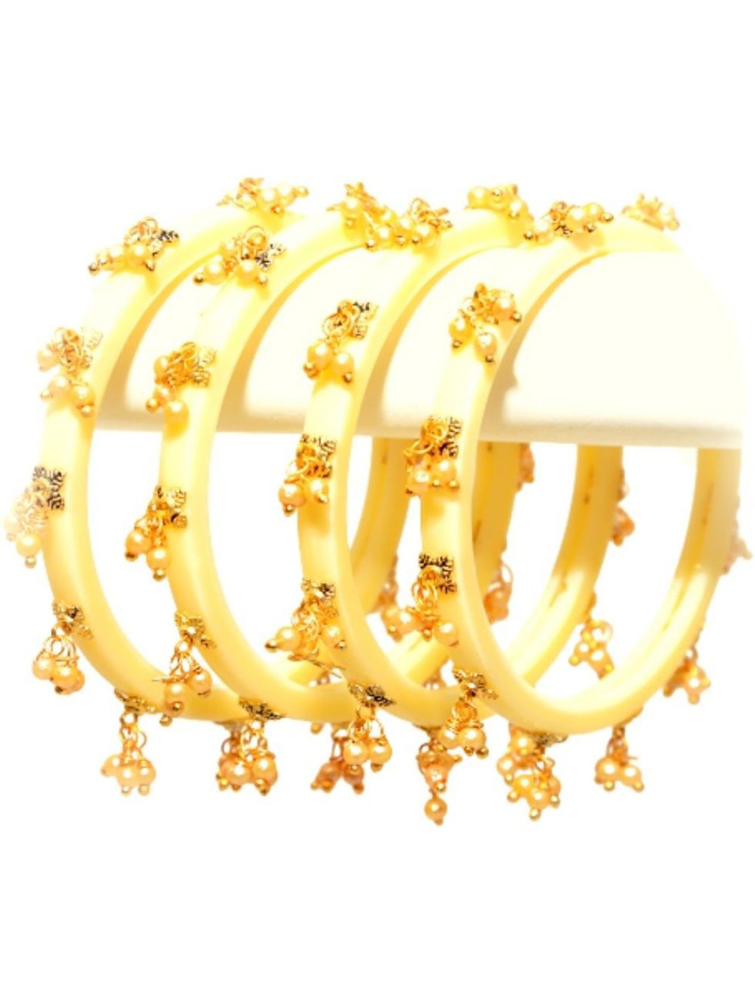 

Align Set Of 4 Gold-Plated Bangles