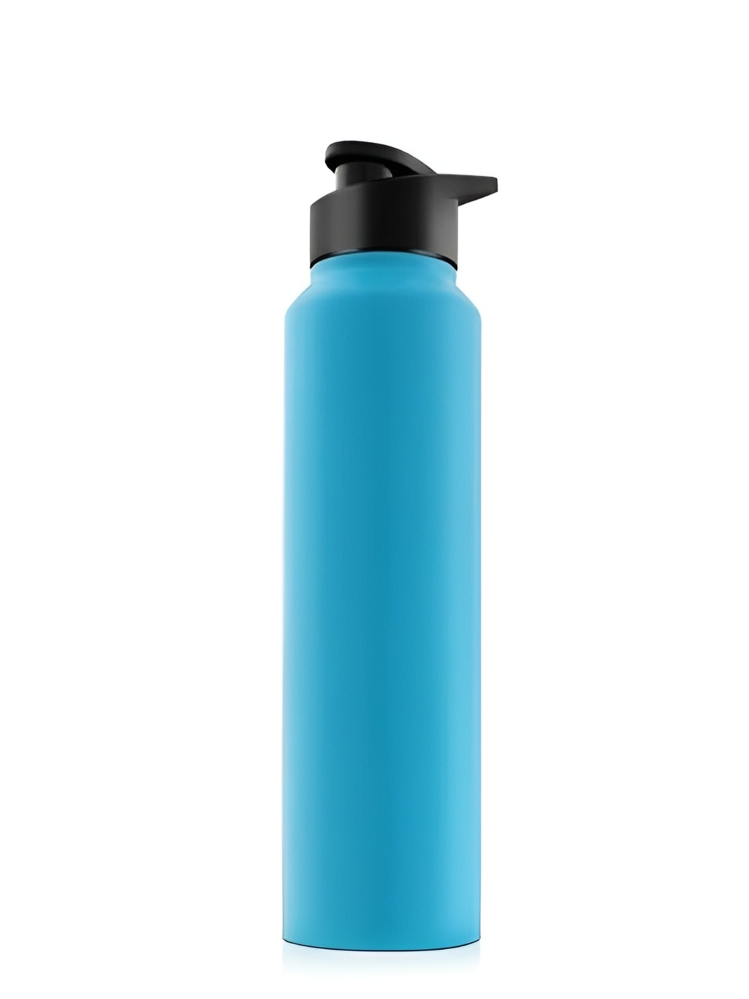 

Caspian Blue & Black Single Stainless Steel Solid Single Wall Vacuum Water Bottle