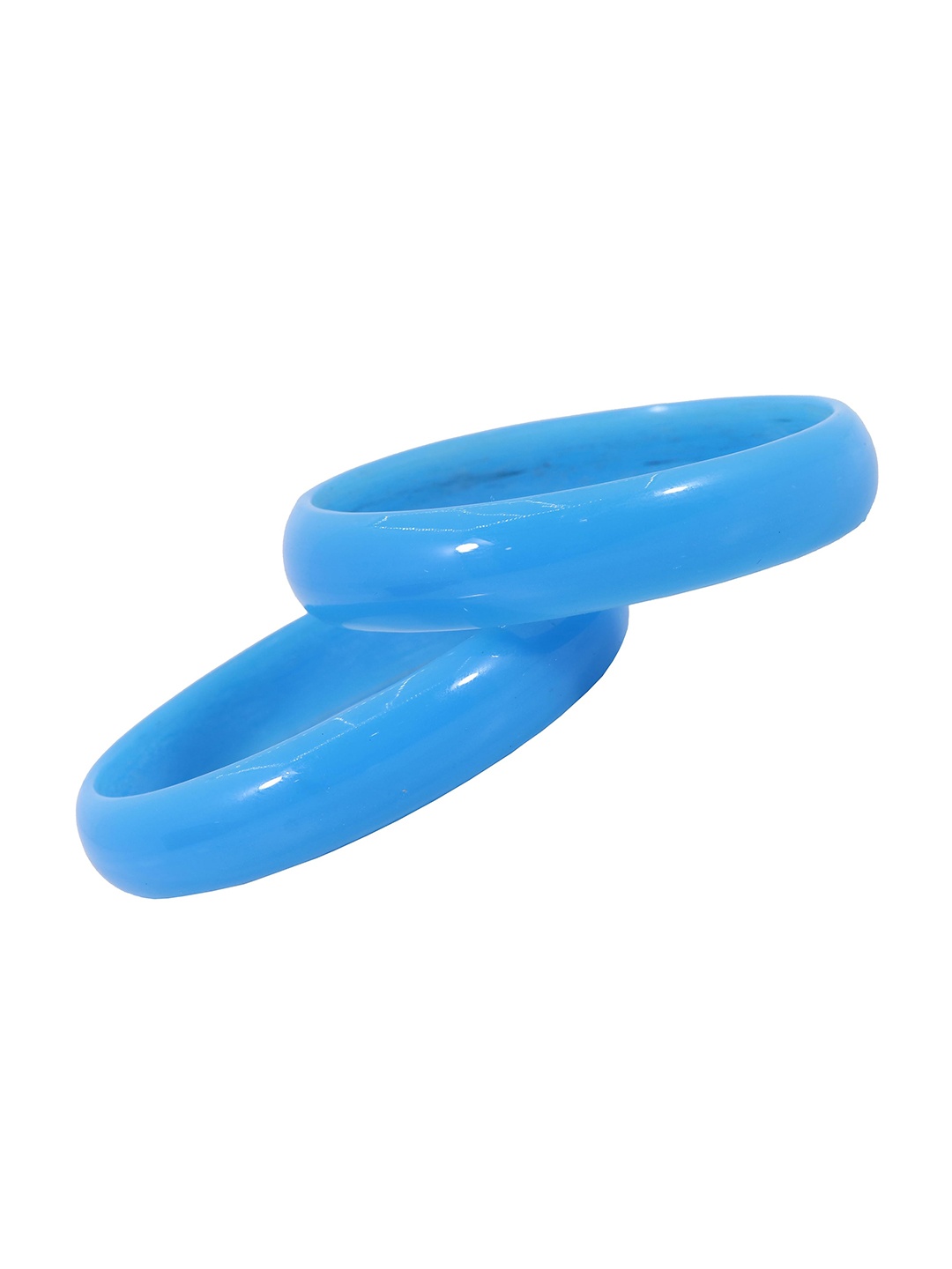 

ZULKA Set of 2 Plain Glass Bangles Kada | Fancy Glass Bangles, Navy blue