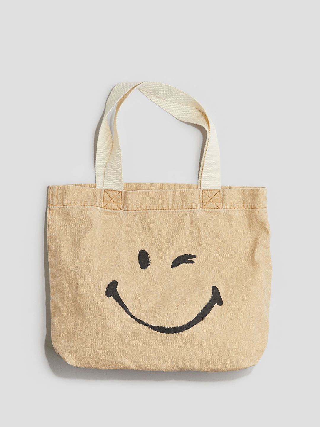 

H&M Canvas Shopper, Beige