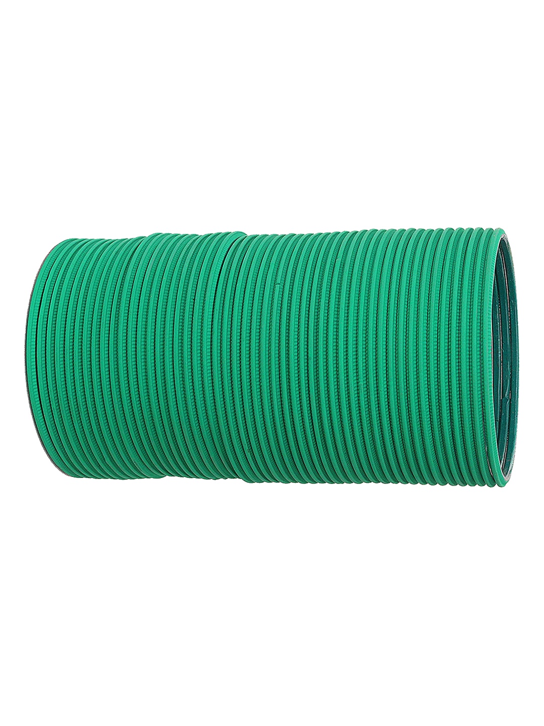 

ZULKA Set Of 48 Matte Finish Plain Bangles, Teal