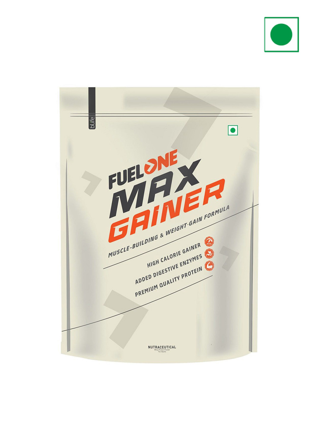 

FUEL ONE Max High Calorie Gainer - 3 kg - Caramel Toffee, Brown