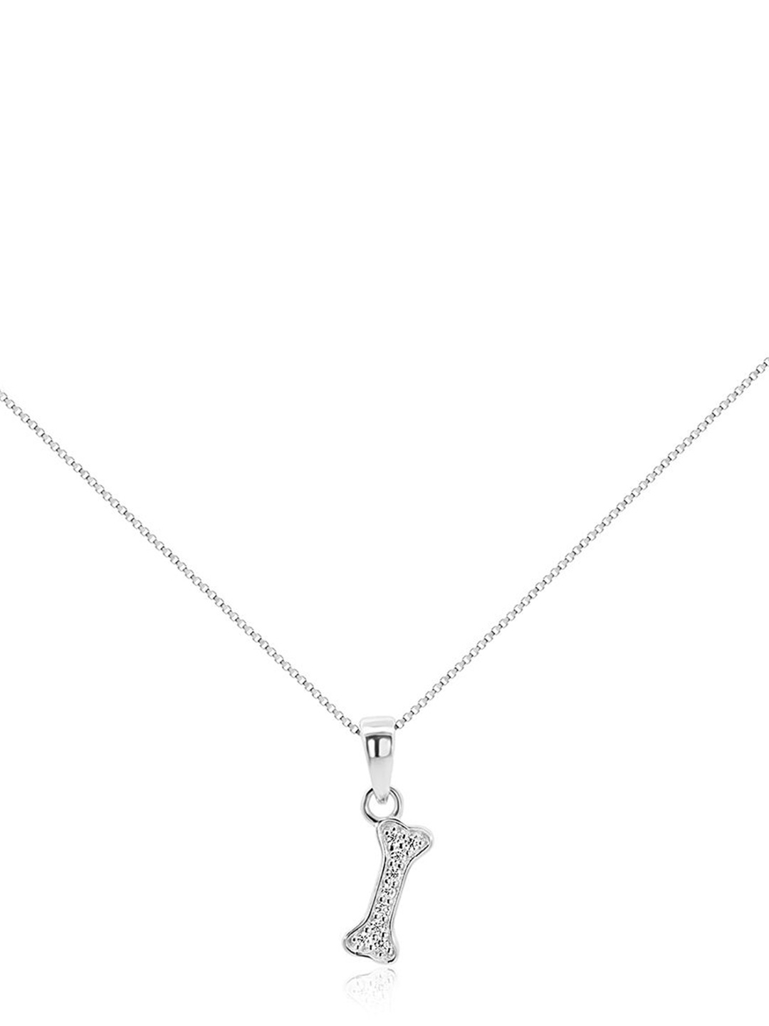 

Nistra Sterling Silver Rhodium-Plated Chain