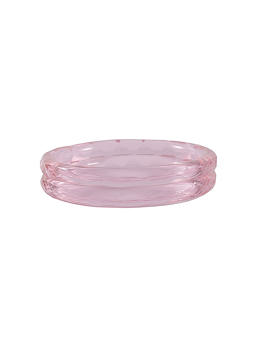 

ZULKA Set of 2 Glass Kada Bangles, Multi