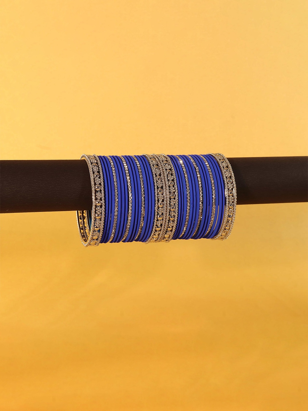 

ZULKA Set of 144 Stone Studded Bangles, Multi