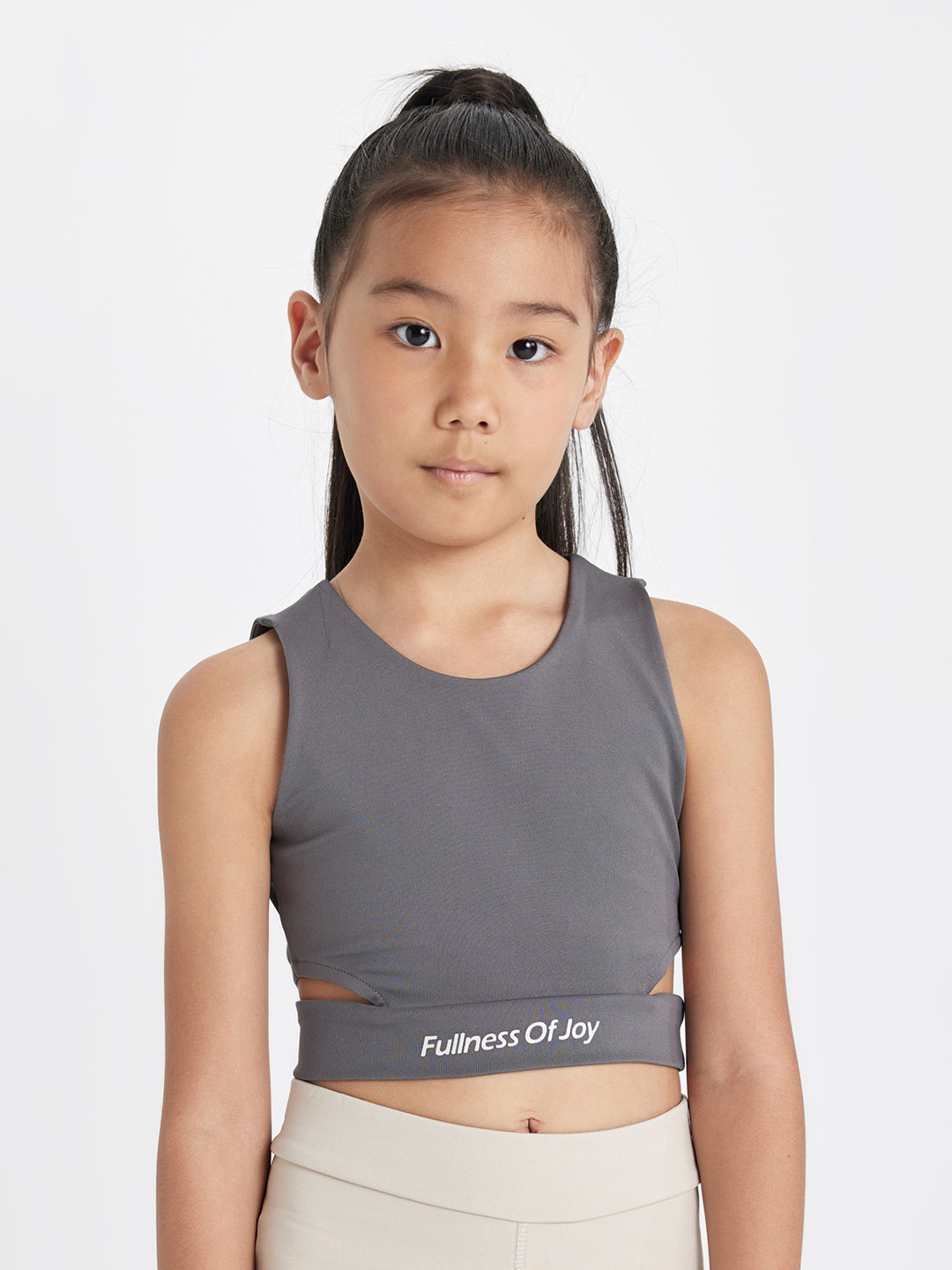 

DeFacto Girls Crop Top, Coffee brown