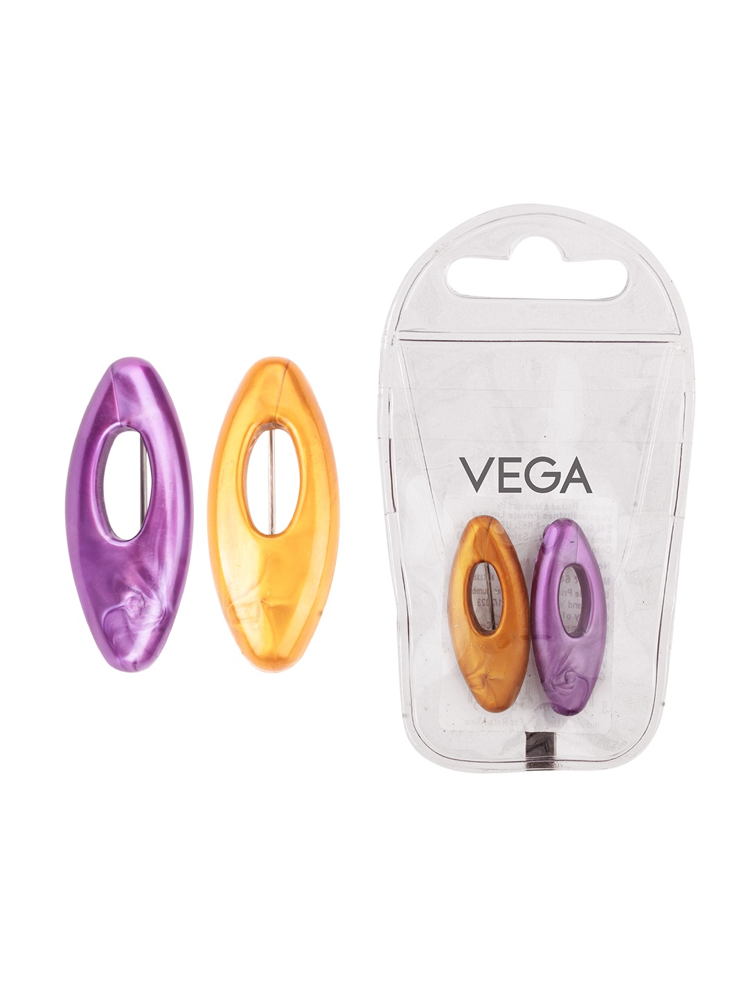 

VEGA 2 Pc Safety Pin - SP-01, Purple