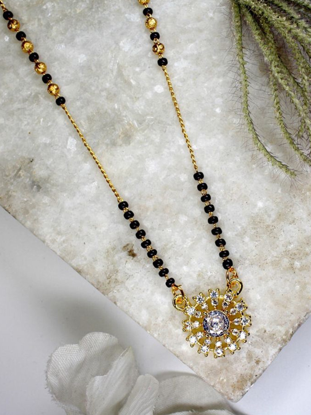 

Wynona Gold-Plated Mangalsutra