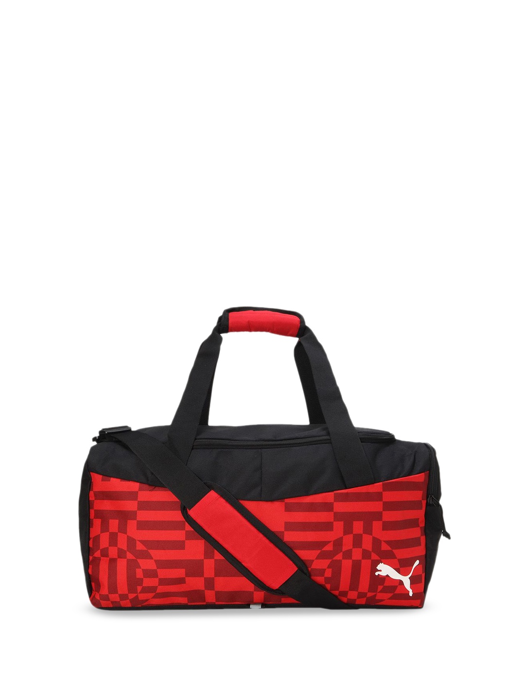 

Puma Unisex IndividualRISE Printed Small Football Bag, Red