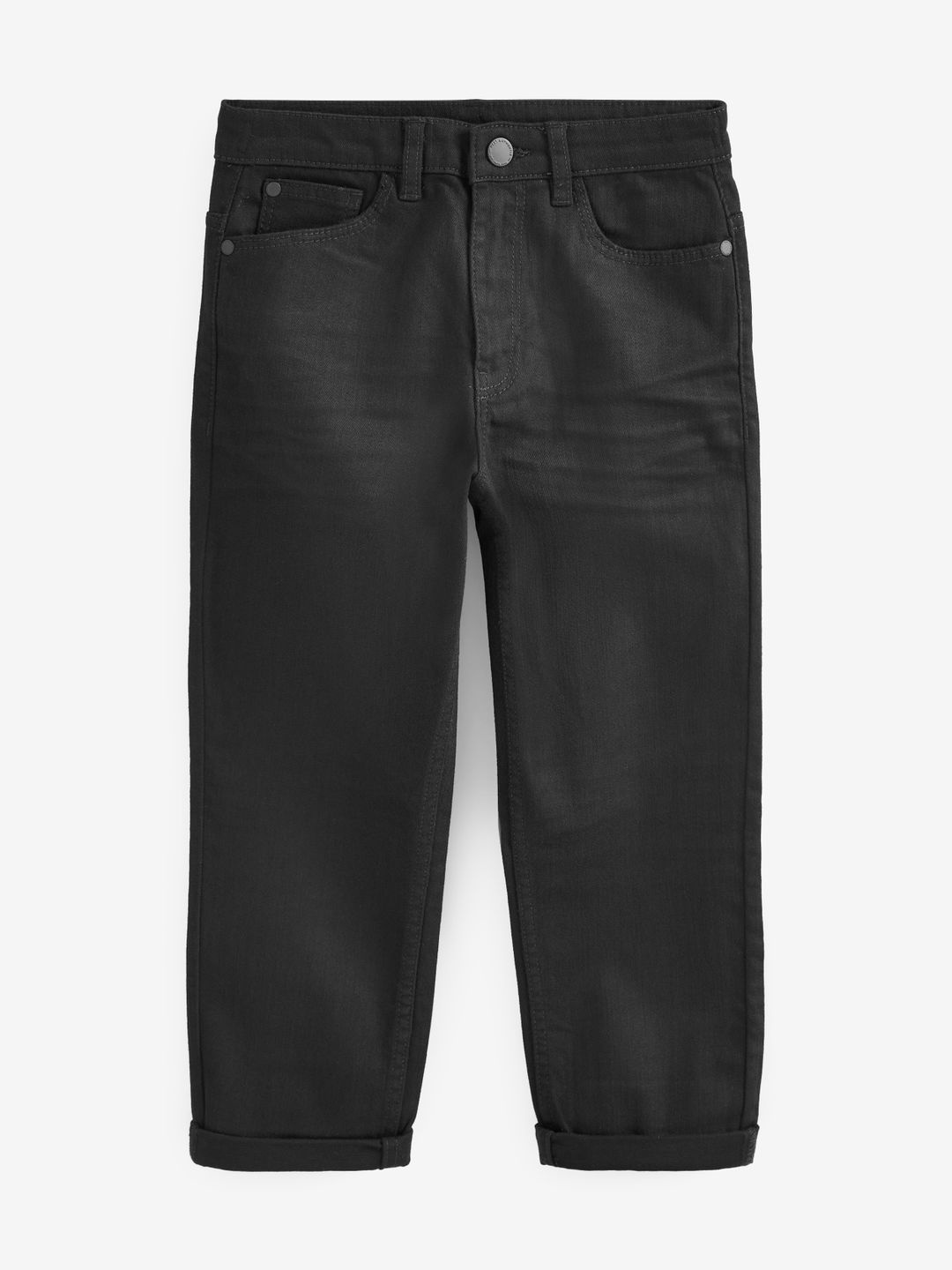 

NEXT Boys Loose Stretchable Jeans, Black