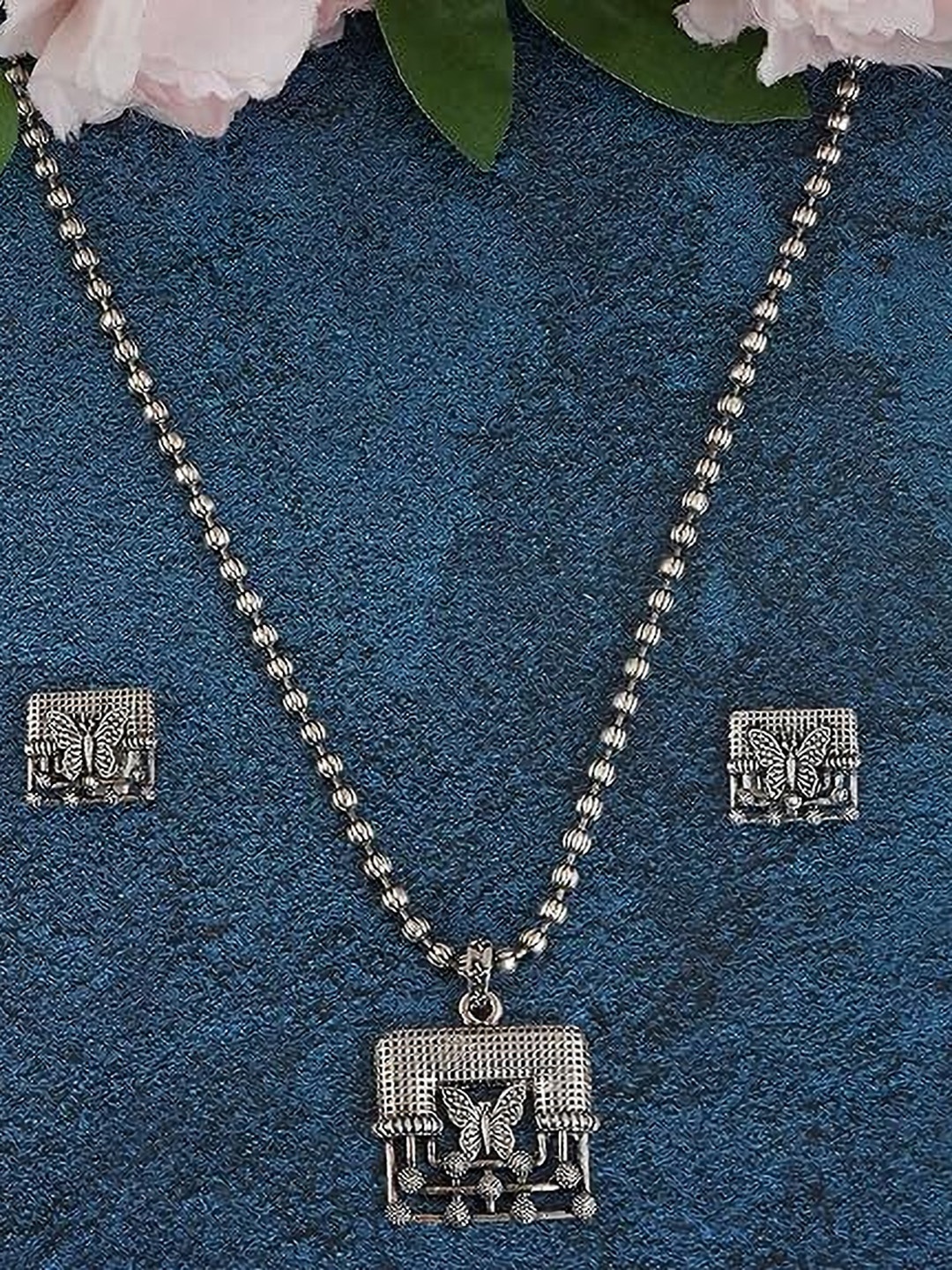 

RHOSYN Sterling Silver Silver Plated Jewellery Set