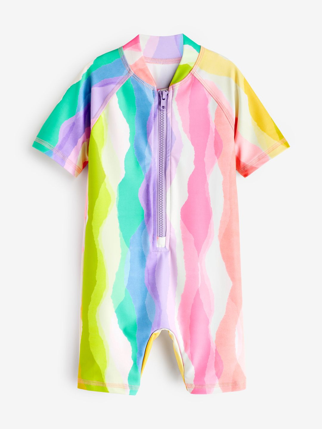 

NEXT Girls Rainbow Sunsafe Swimsuit, Multi