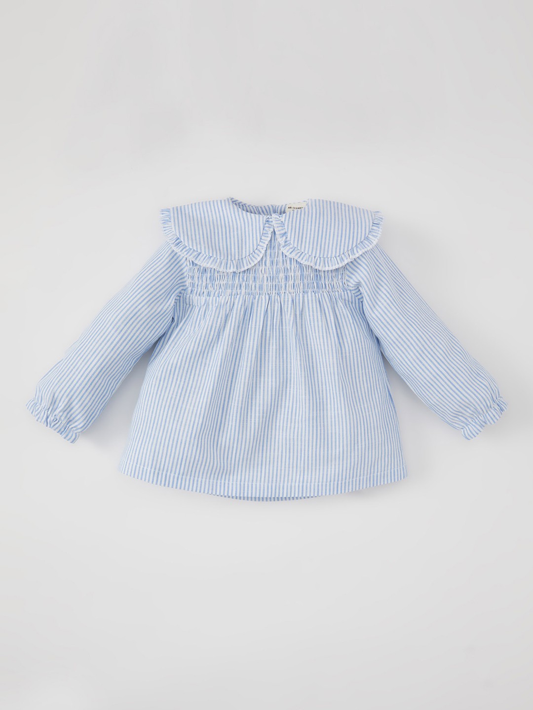 

DeFacto Girls Cotton Striped Dresses, White