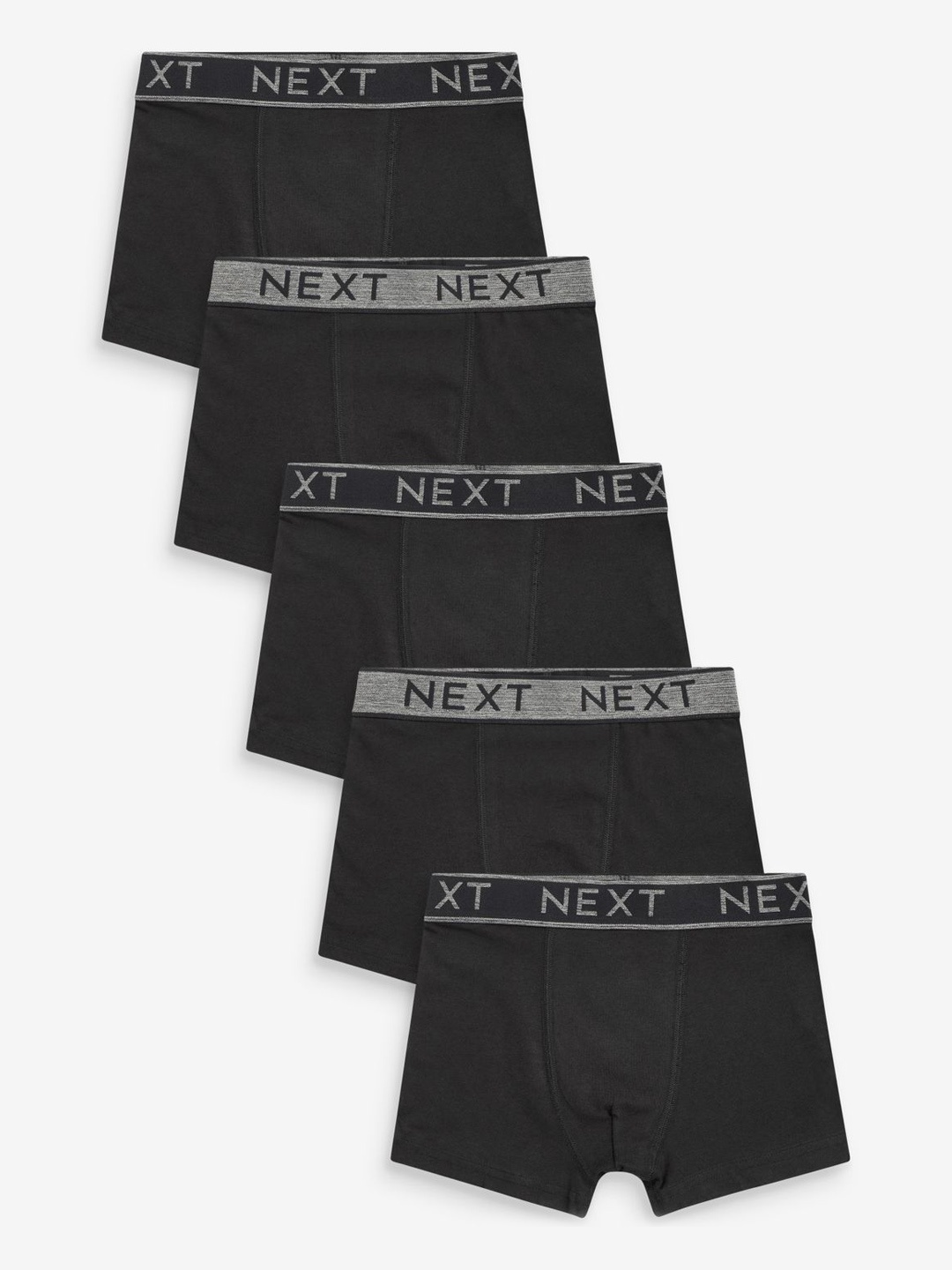 

NEXT Boys Pack Of 5 Trunk, Black