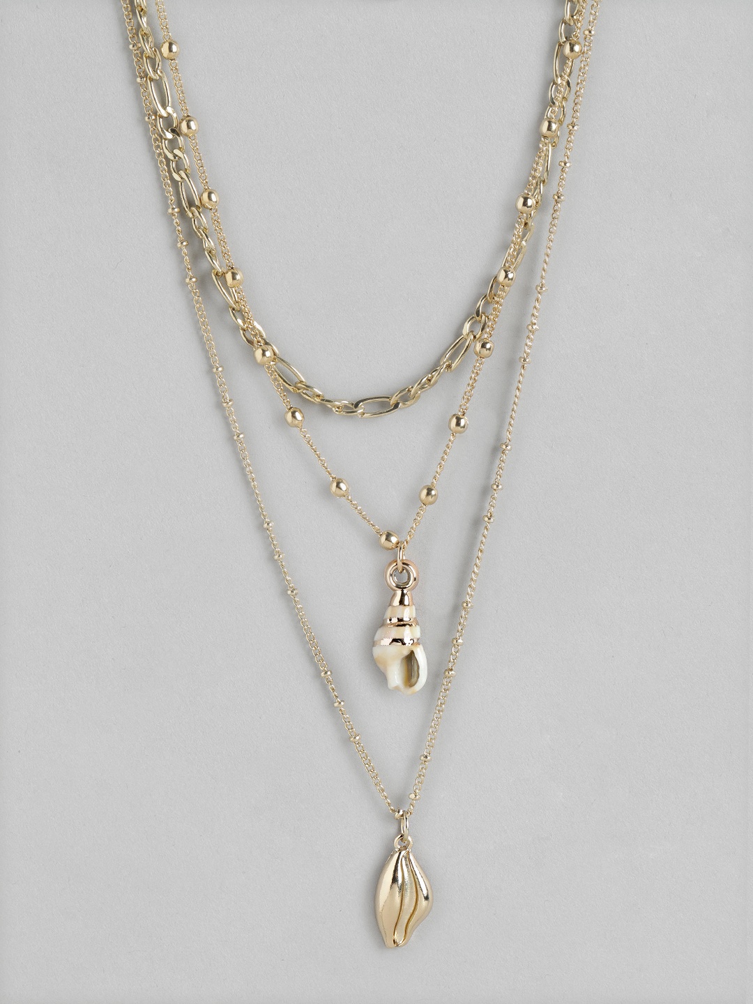 

Forever New Set of 3 Gold-Plated Necklace