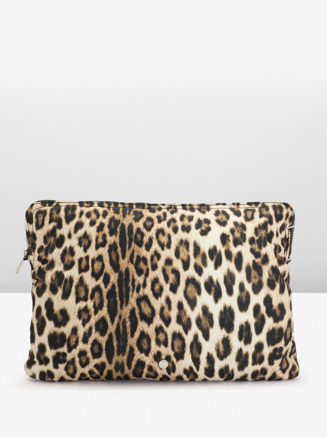 

MANGO Women Cheetah Printed 17" Laptop Sleeve, Yellow