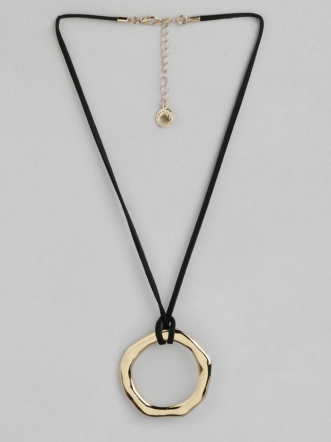

Forever New Gold-Plated Necklace with Loop Pendant