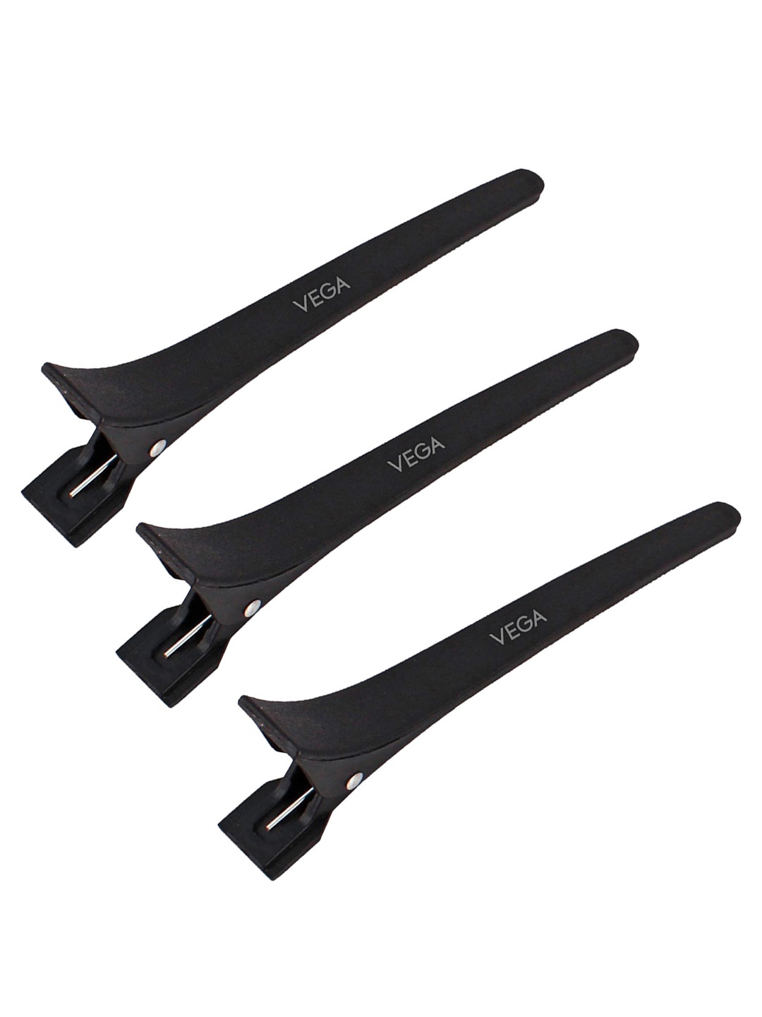 

VEGA Set of 3 Hair Sectioning Clip - HC-02 - Black