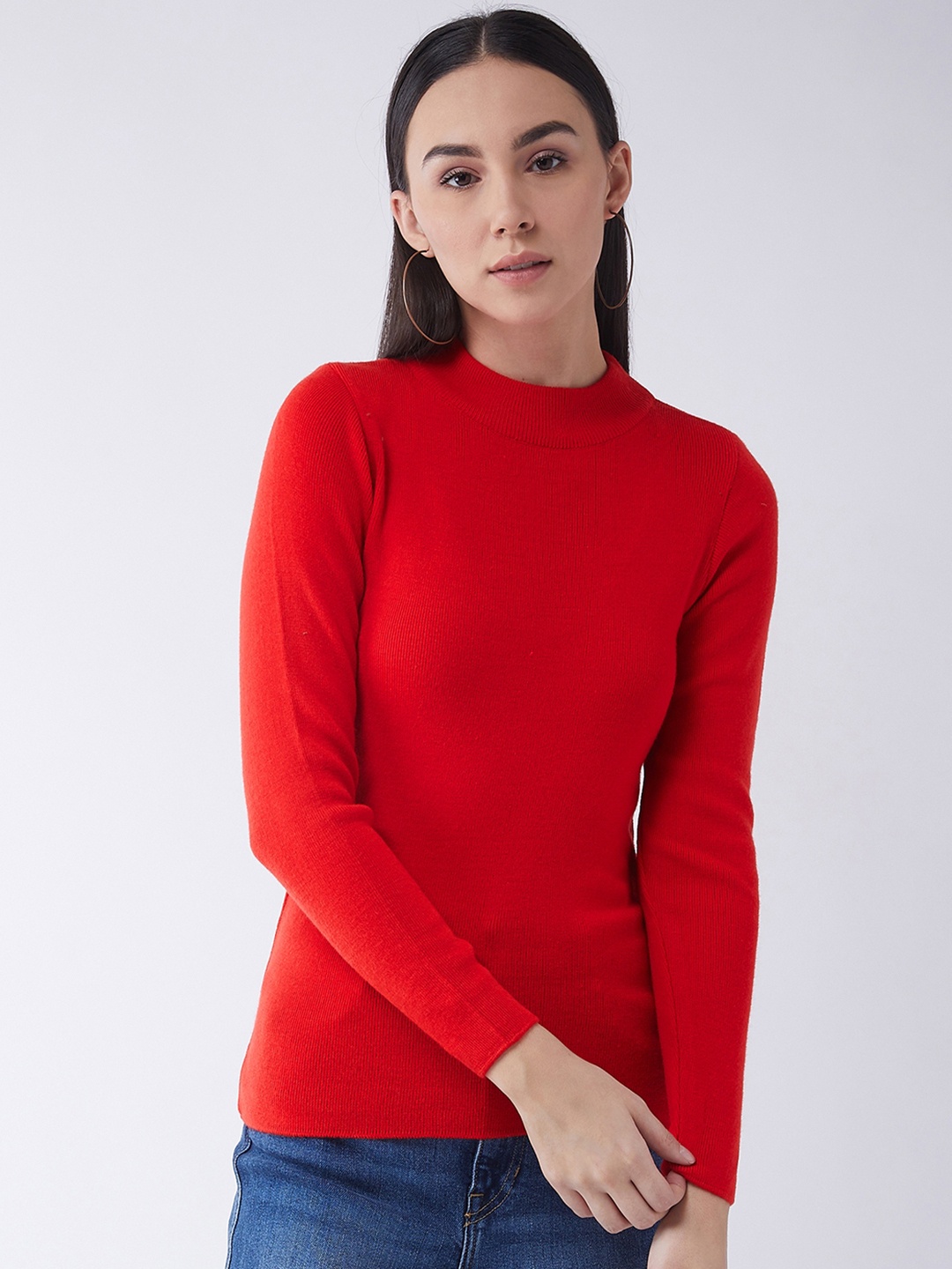 

RVK Women Pullover, Red