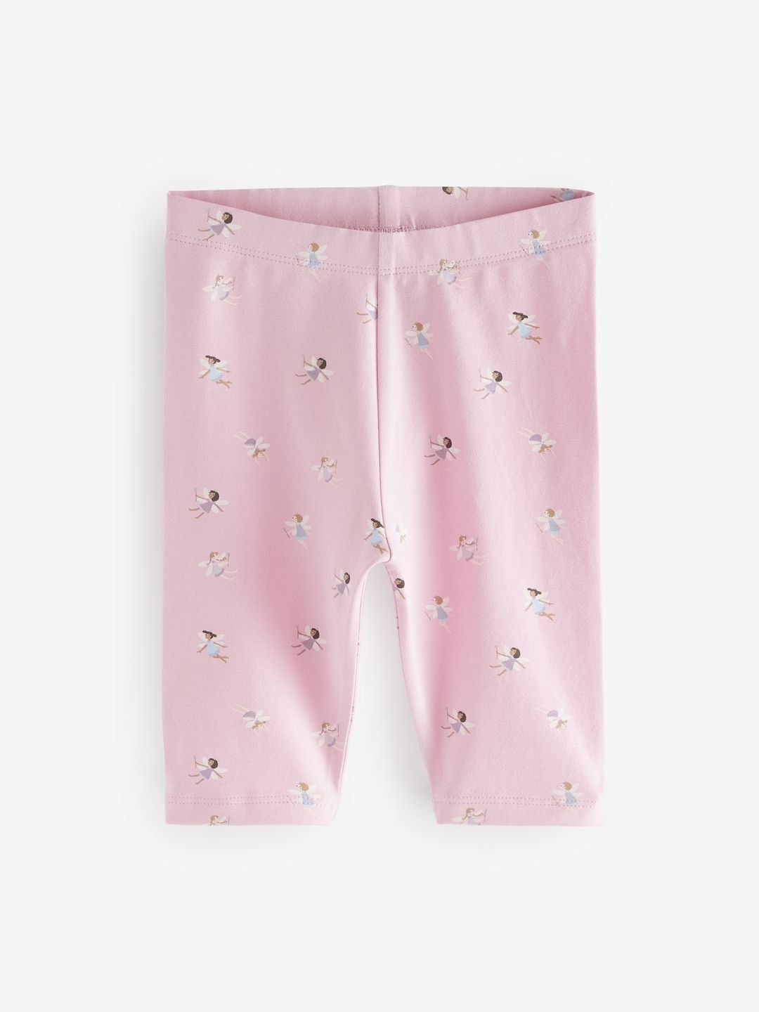 

NEXT Girls Printed Cropped Leggings, Pink