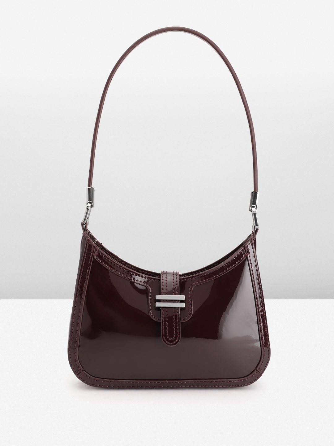 

MANGO PU Handbags, Coffee brown