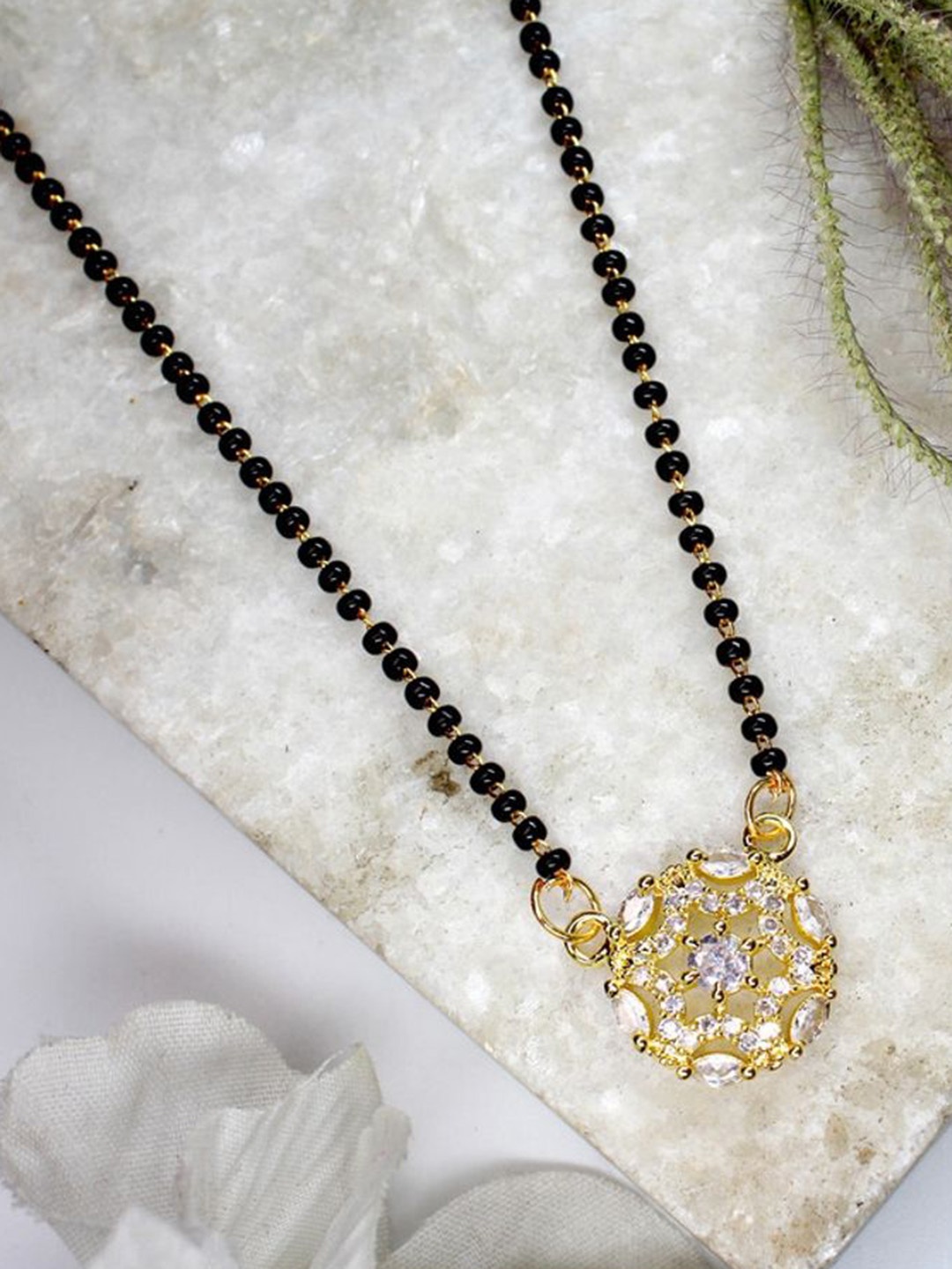 

Wynona Gold-Plated Mangalsutra