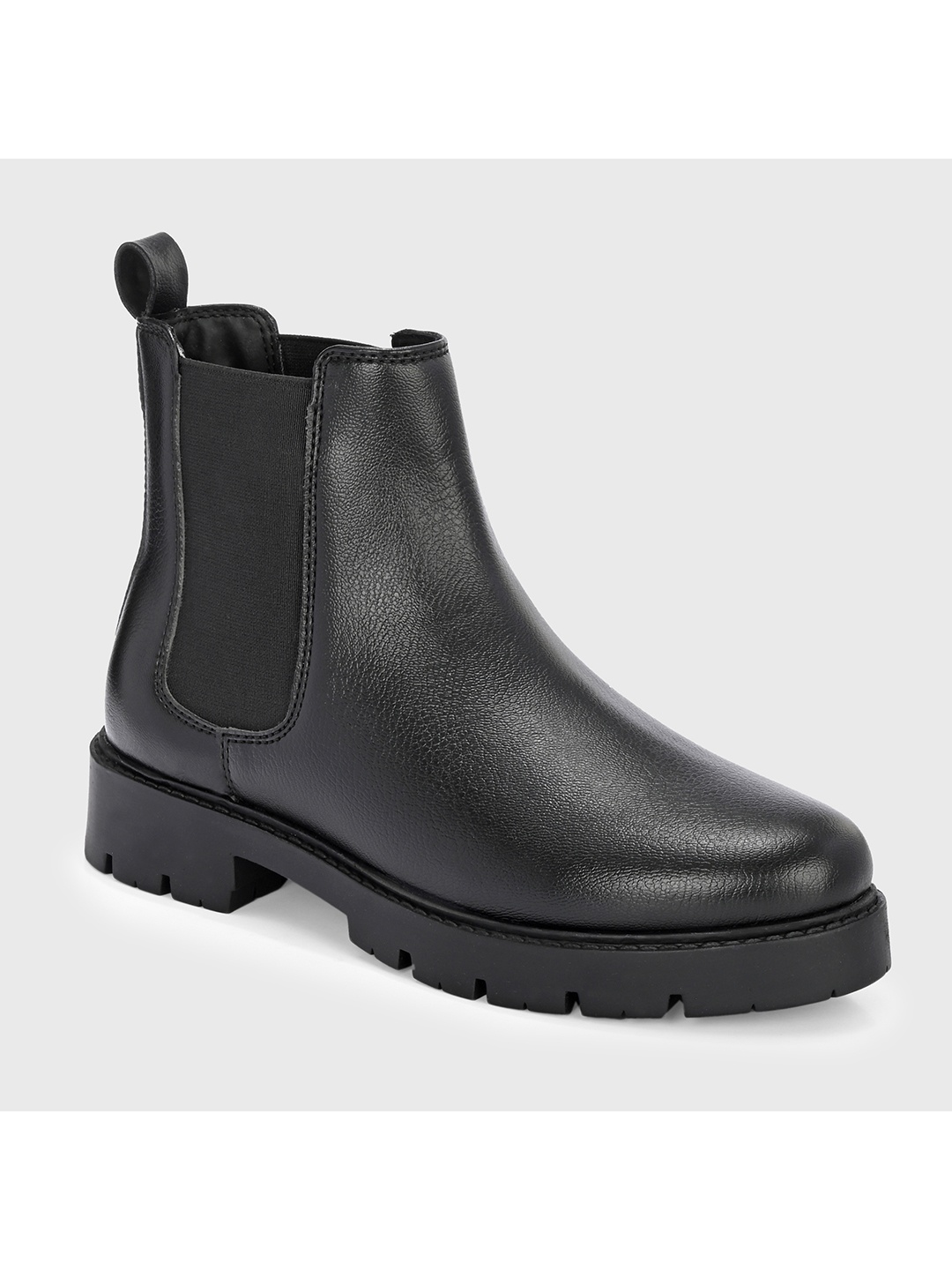 

The Roadster Lifestyle Co Women Kitten Boots, Black