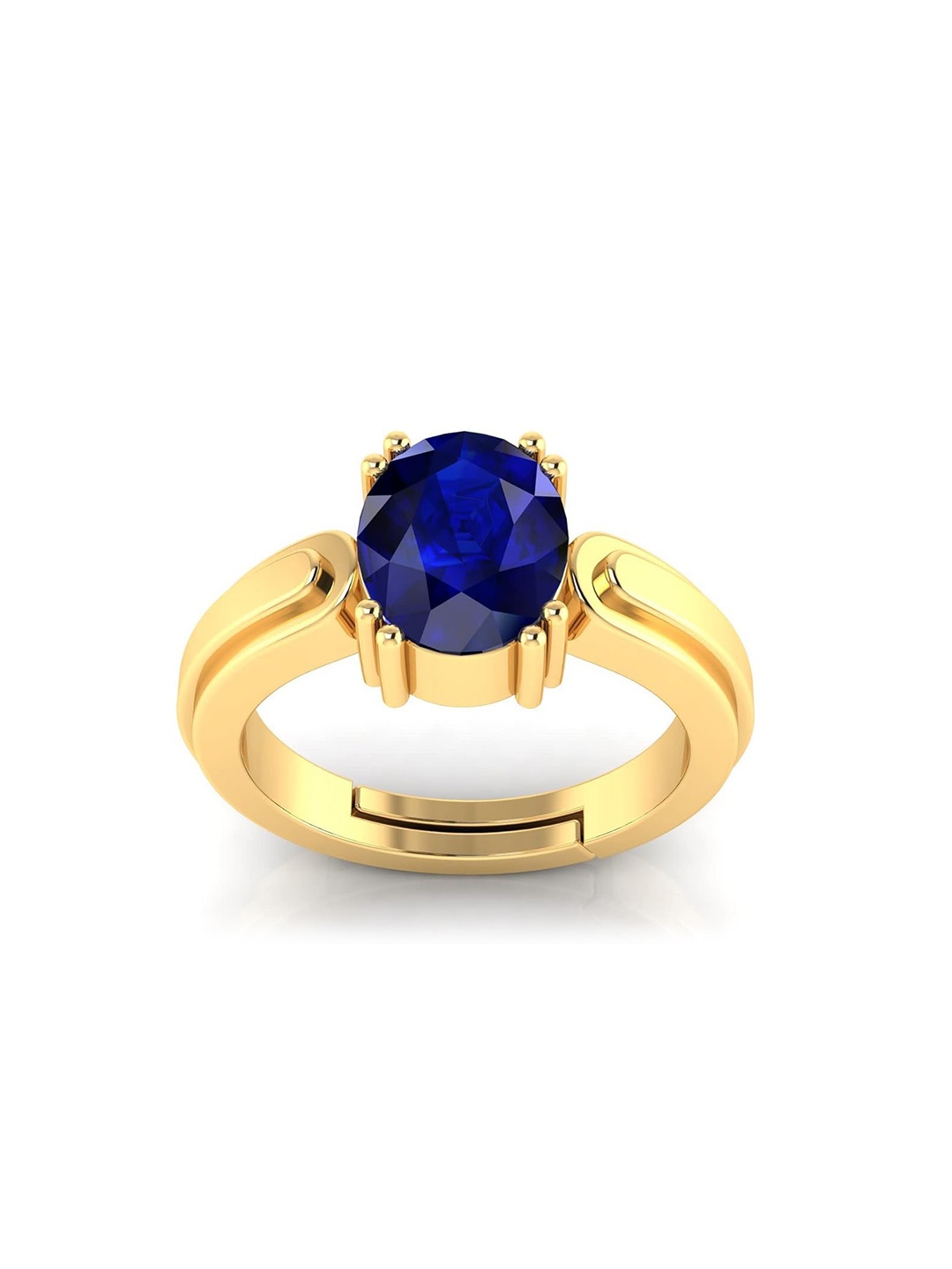 

LMDPRAJAPATIS Unisex Embellished Ring, Blue