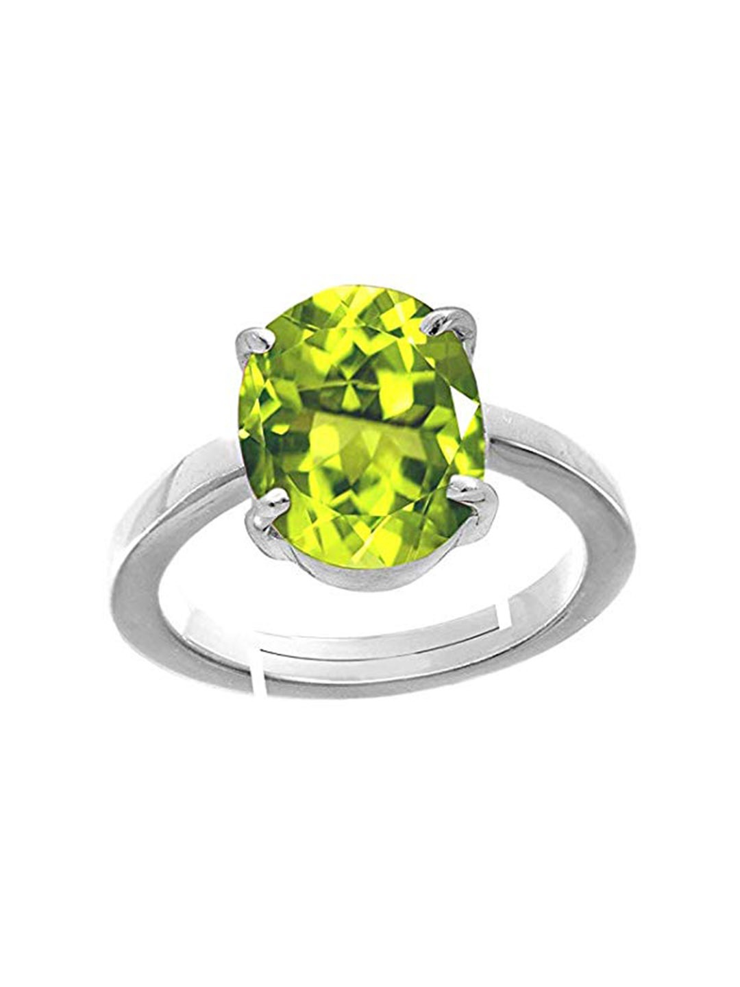 

LMDPRAJAPATIS Unisex Embellished Ring, Green