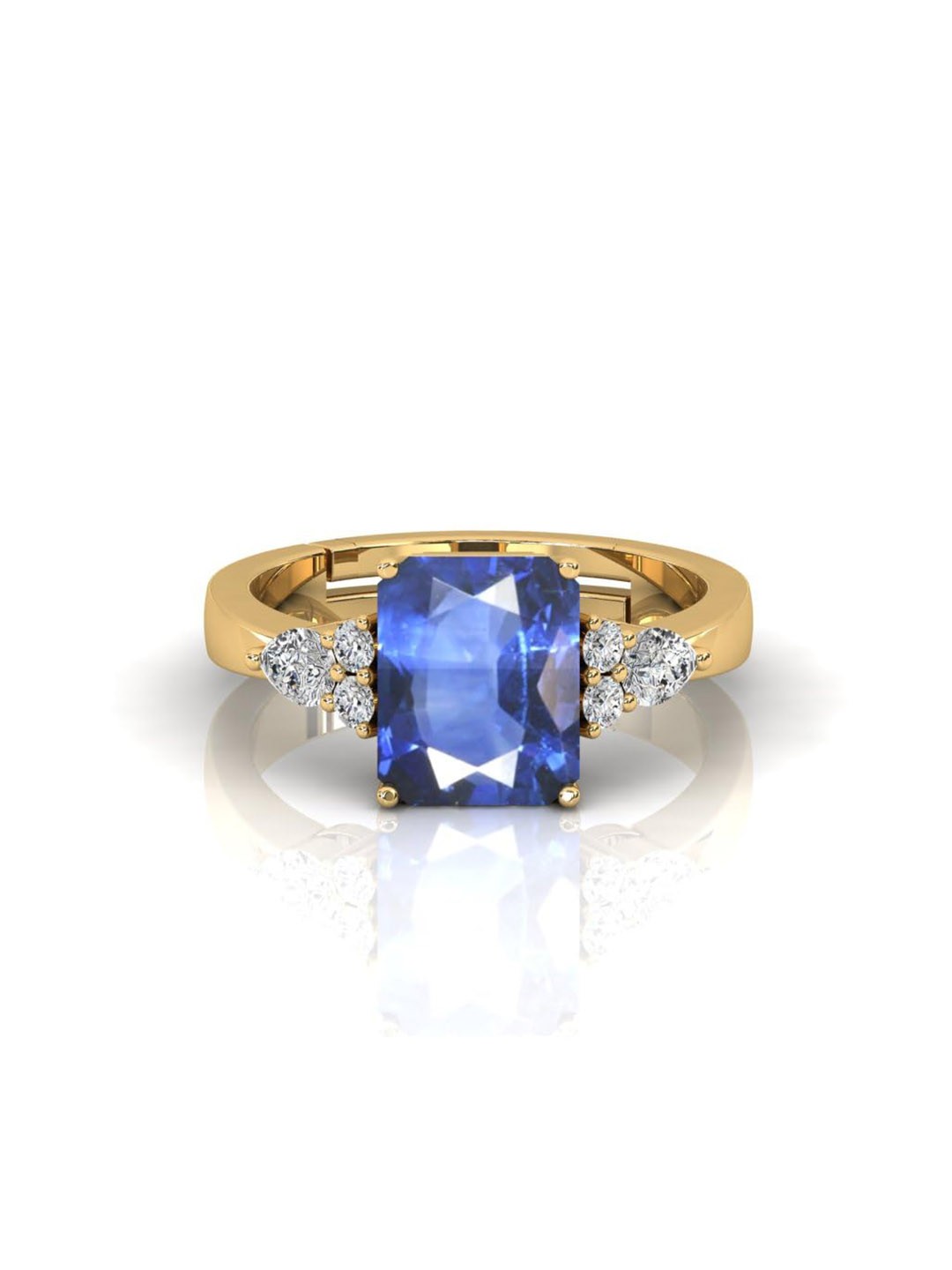 

LMDPRAJAPATIS Unisex Embellished Ring, Gold
