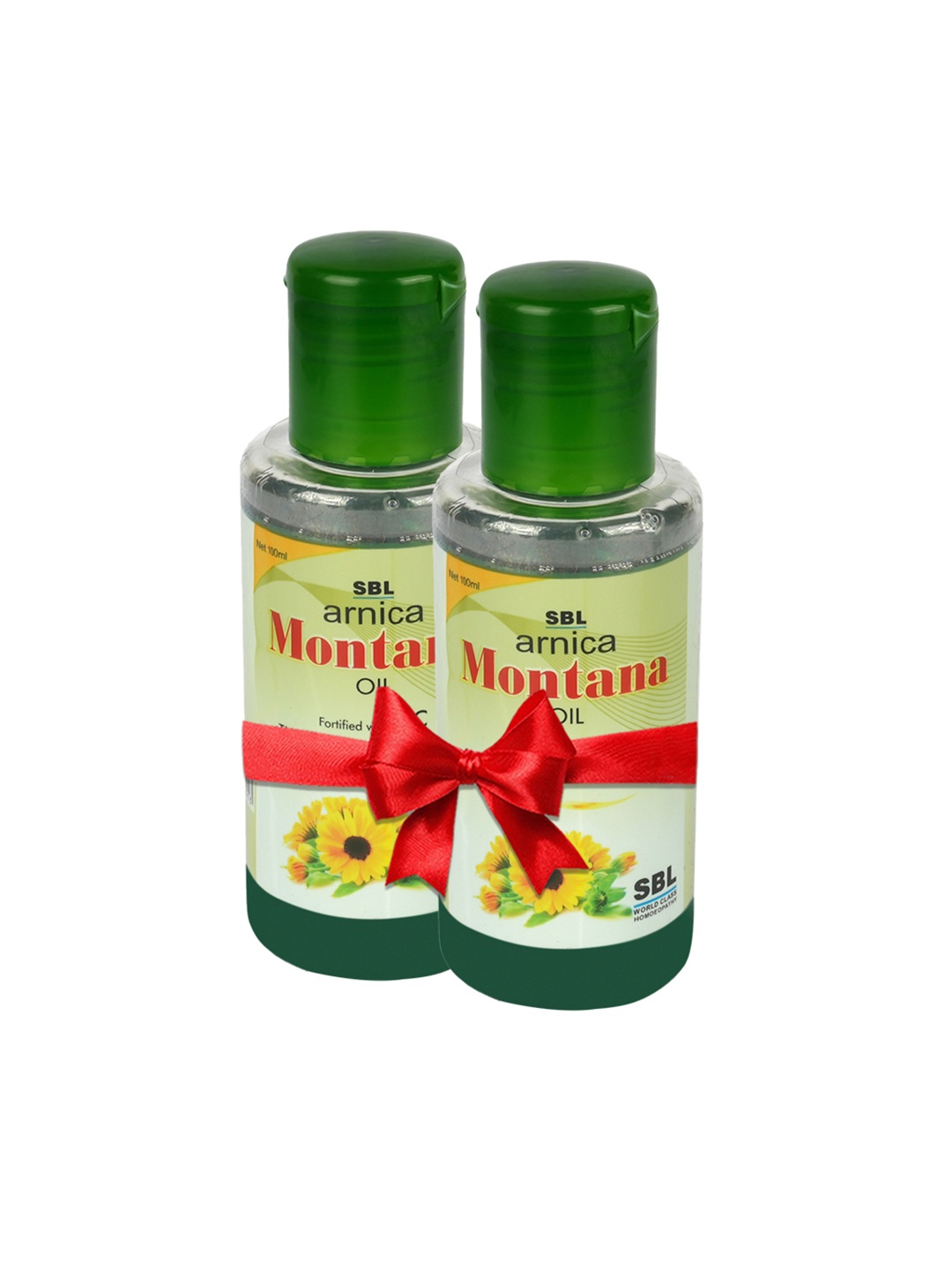 

SBL Arnica Montana Set Of 2 Hair Oil With Calendula - 100 ml Each, Yellow