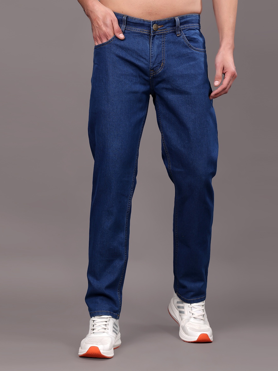 

ZAYSH Men Regular Fit Stretchable Jeans, Blue