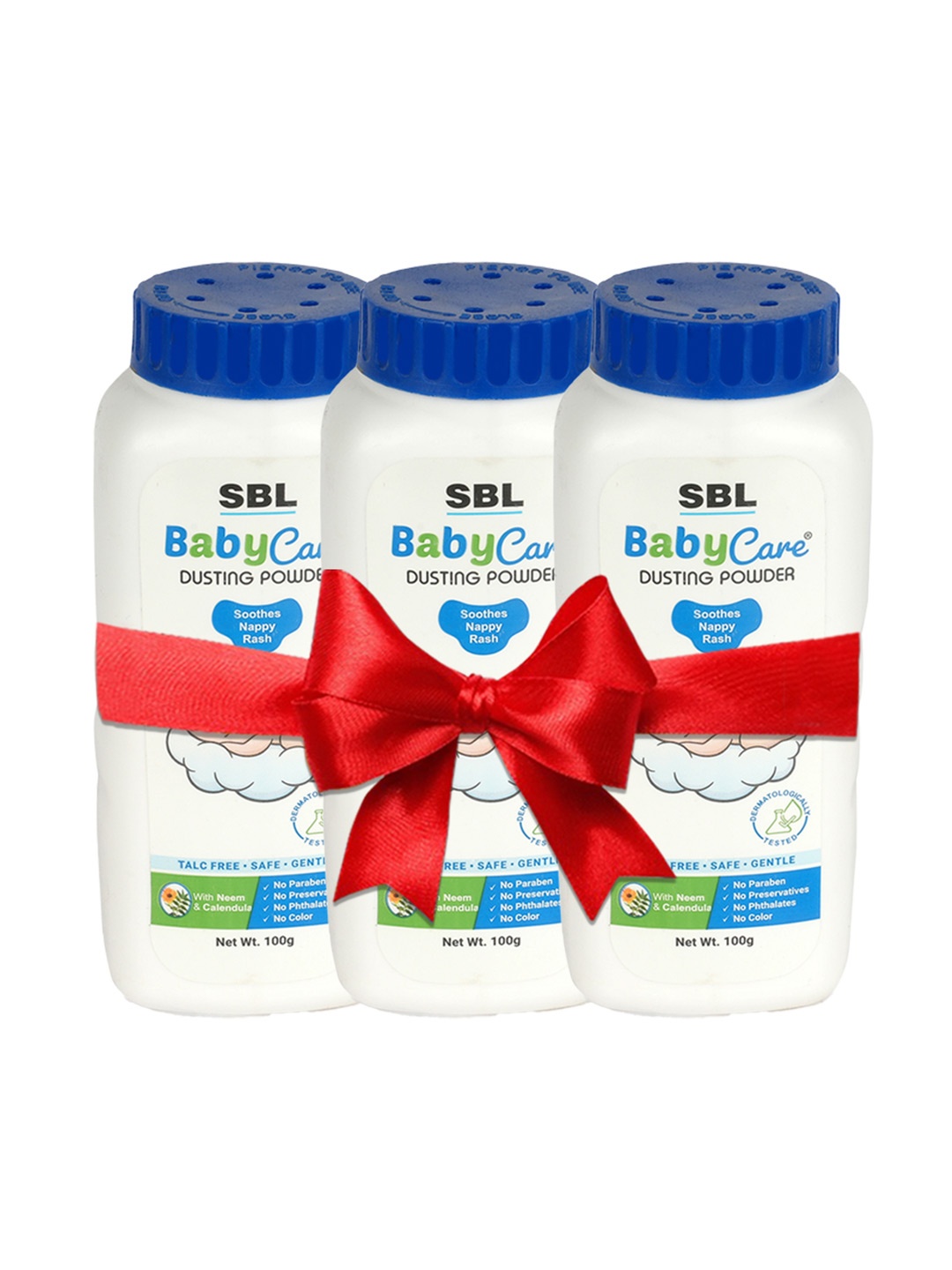 

SBL Set Of 3 Baby Care Dusting Powder - 100gm Each, White