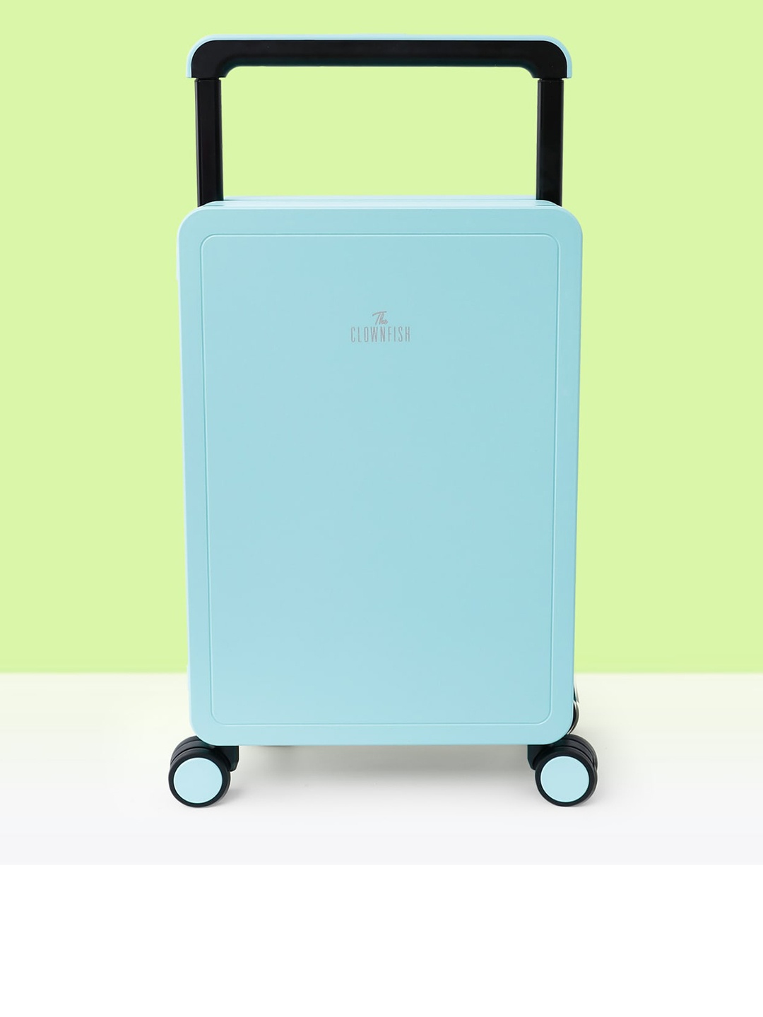 

THE CLOWNFISH Celeste Series Hard Sided Cabin Trolley Bag, Blue