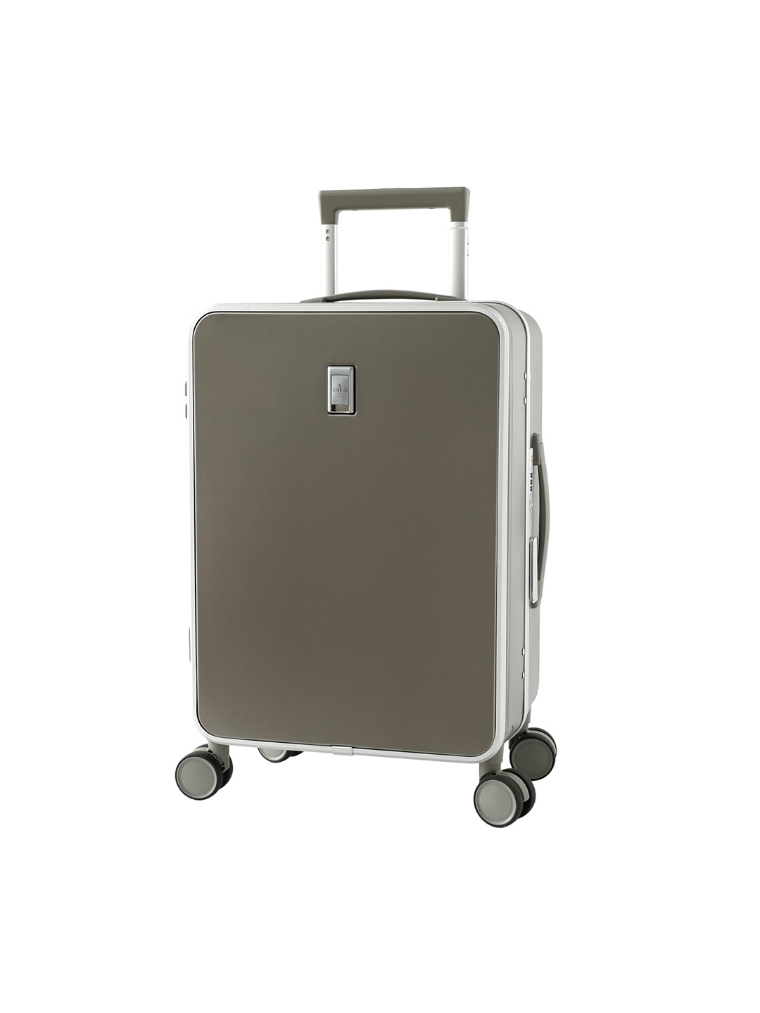 

THE CLOWNFISH Globetrotter Hard Sided Trolley Bag 39 L, Grey