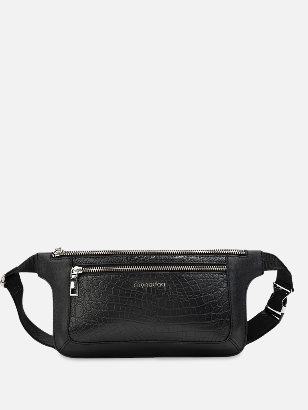 

Monadaa Solid Crossbody Handlheld Bag, Black