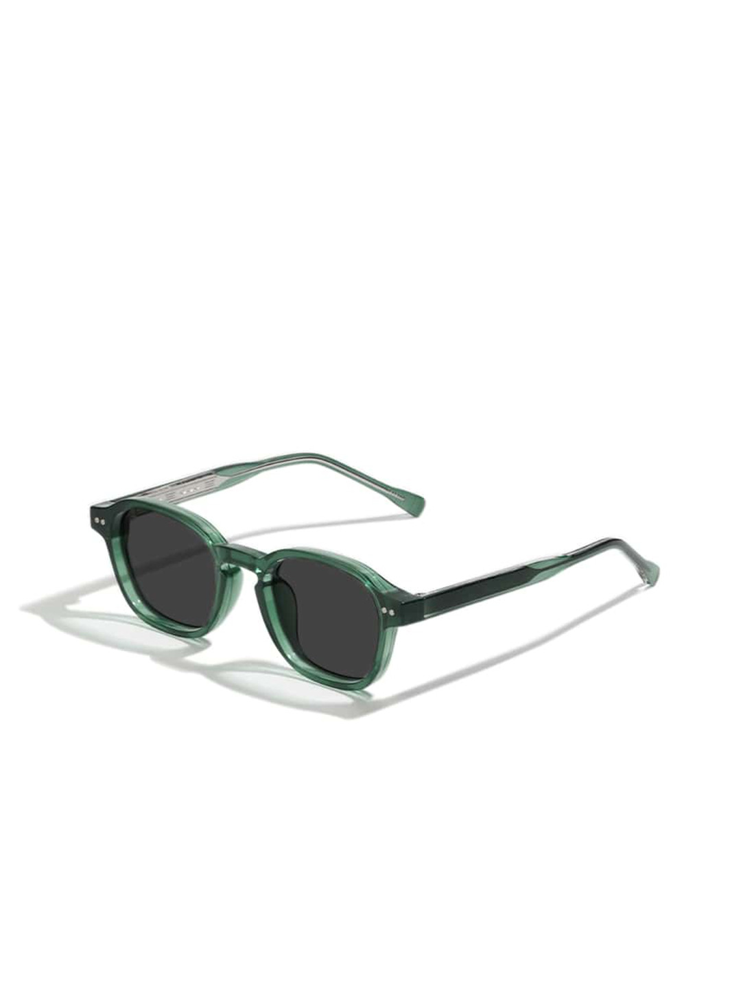 

SAM & MARSHALL Unisex Square Sunglasses with UV Protected Lens-TEHRI, Black