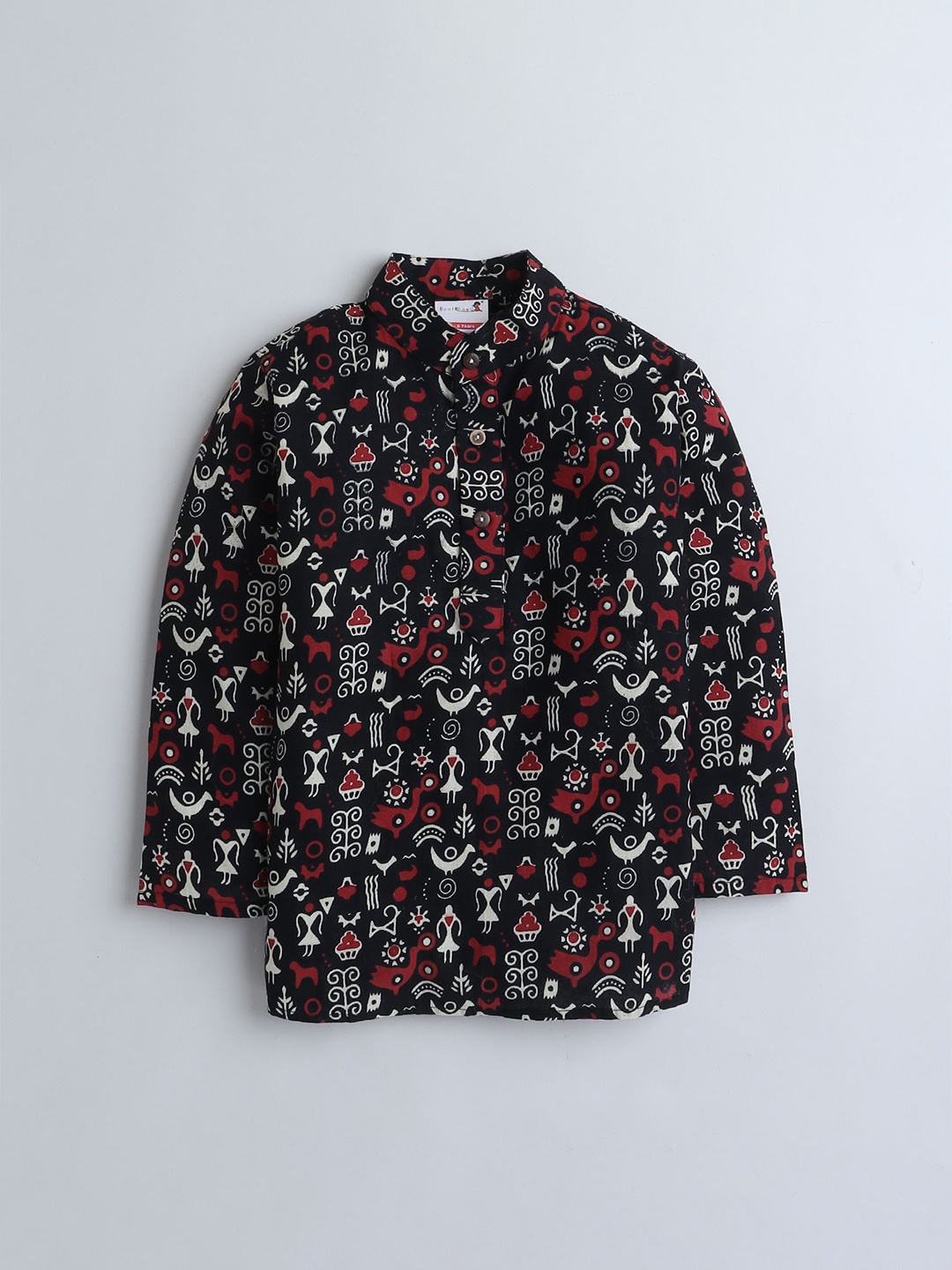

BAATCHEET Boys Printed Pyjamas, Black