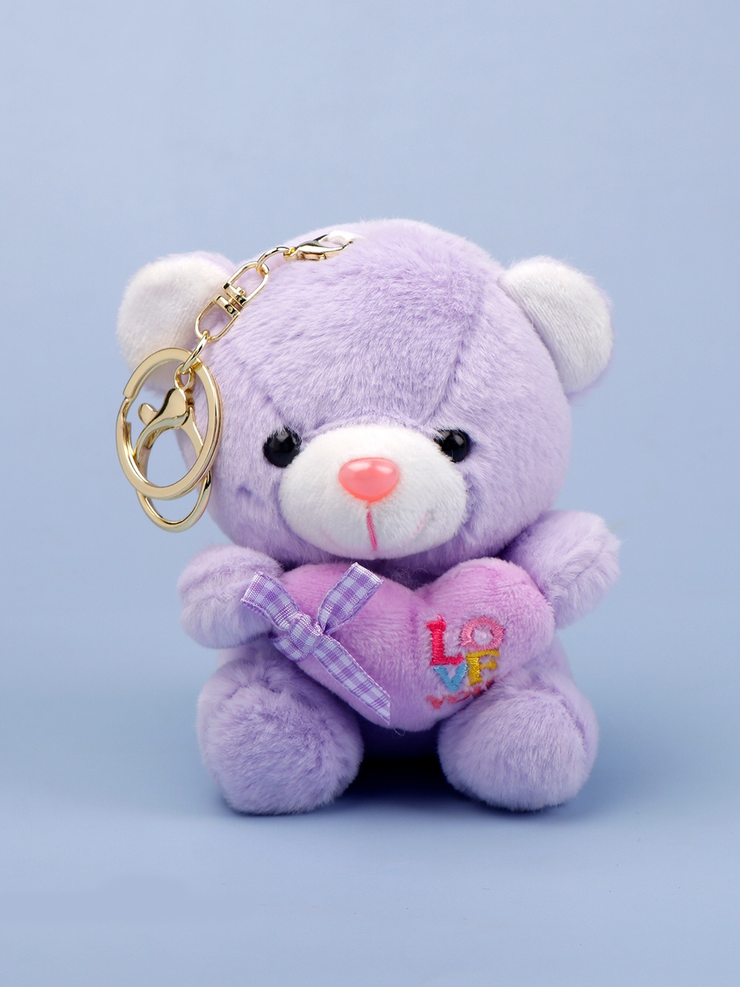 

Archies Pulshie Mini Bear Key Chain, Purple
