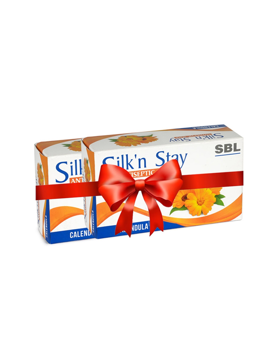 

SBL Set Of 2 Silk N Stay Antiseptic Soap - 75 g Each, White