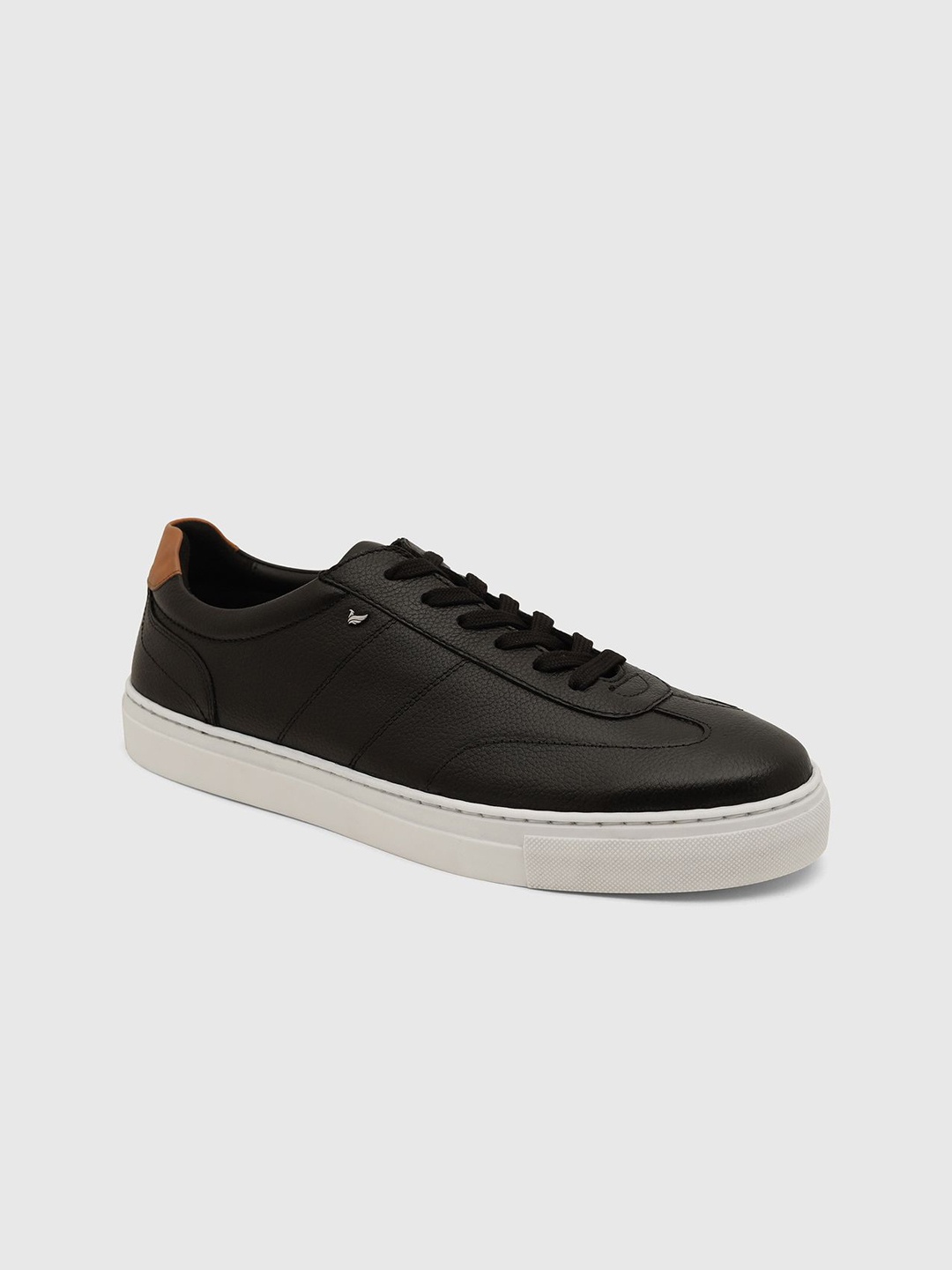 

Blackberrys Men Leather Lace-Ups Sneakers, Black