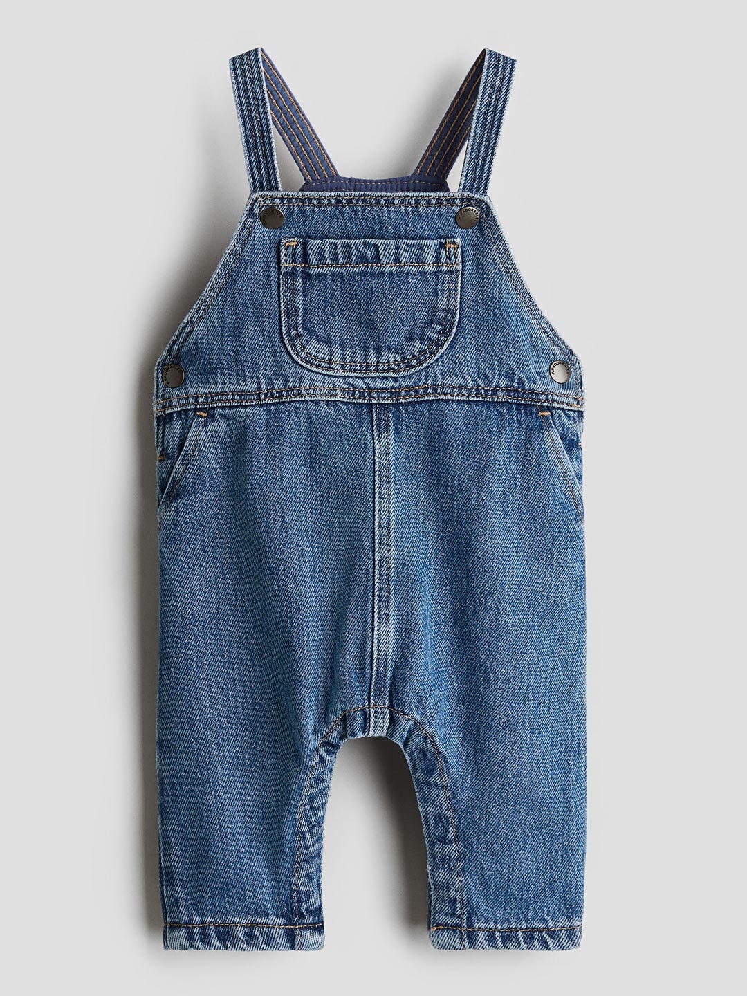 

H&M Boys Denim Dungarees, Blue